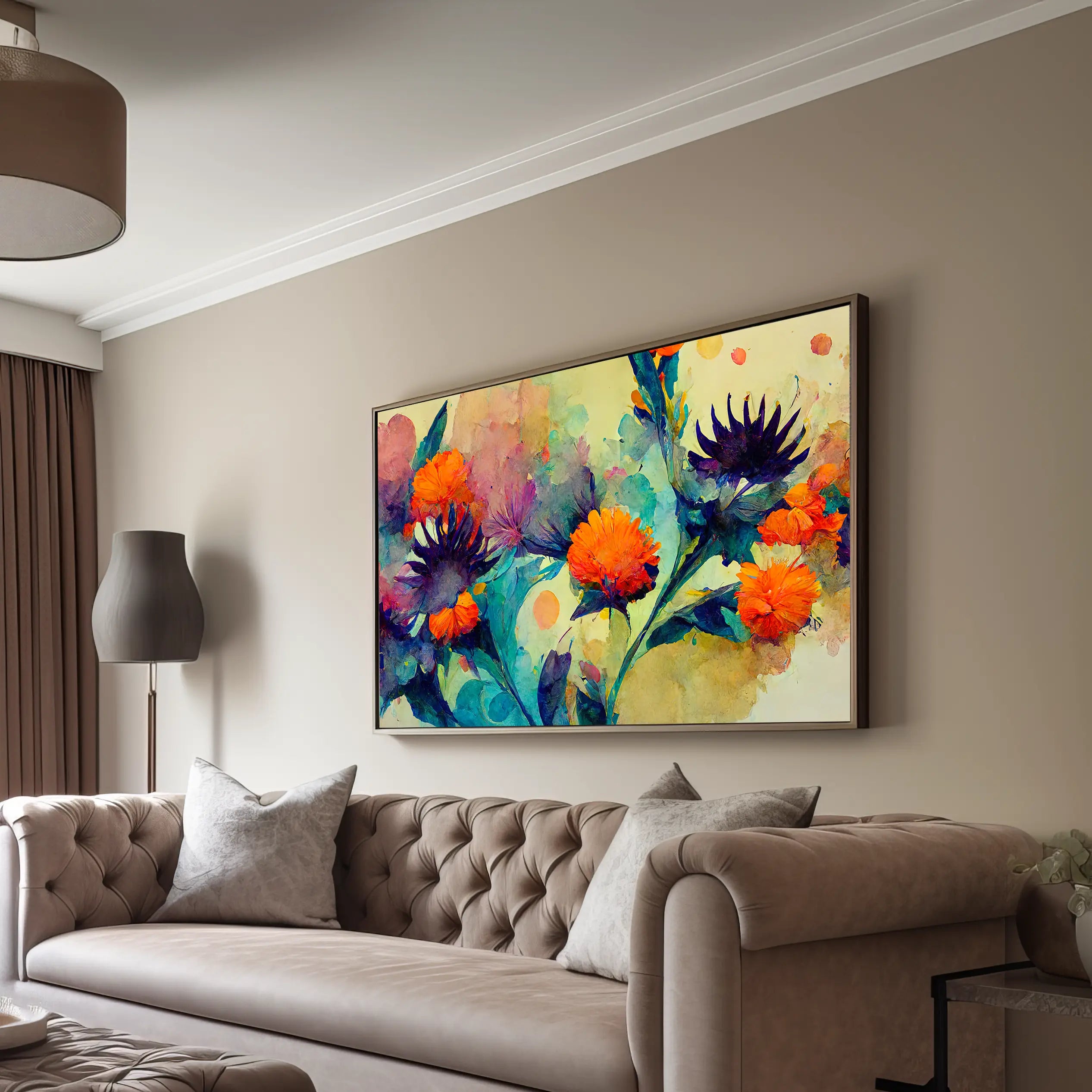Floral Canvas Wall Art SAD730