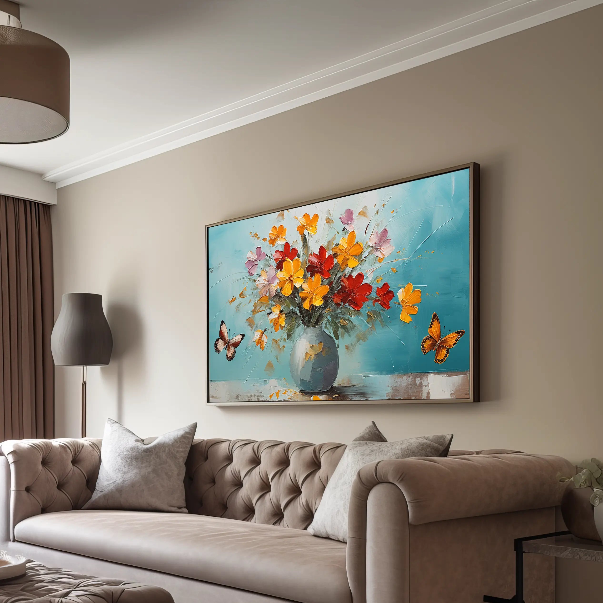 Floral Canvas Wall Art SAD709