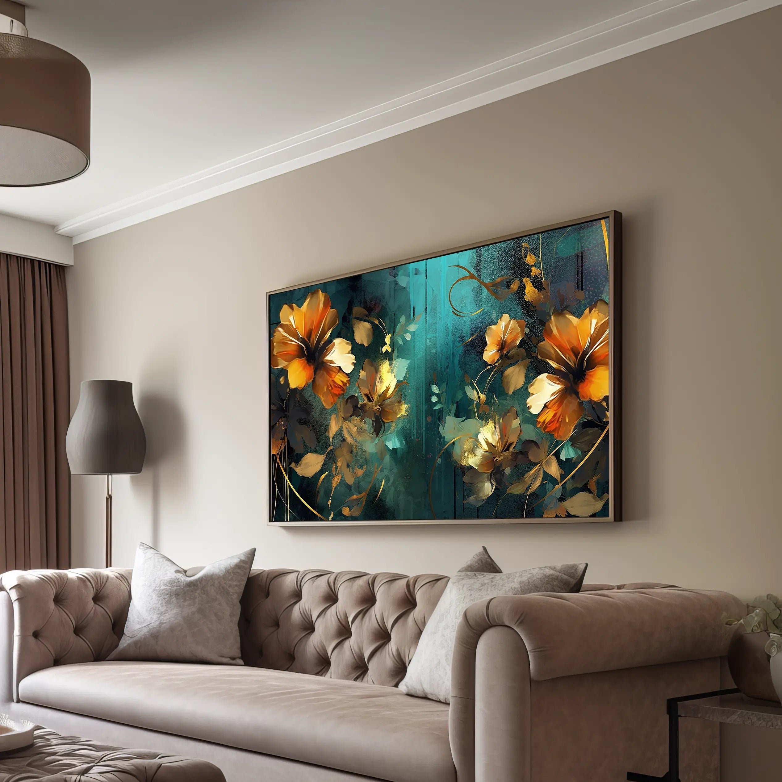 Floral Canvas Wall Art SAD700