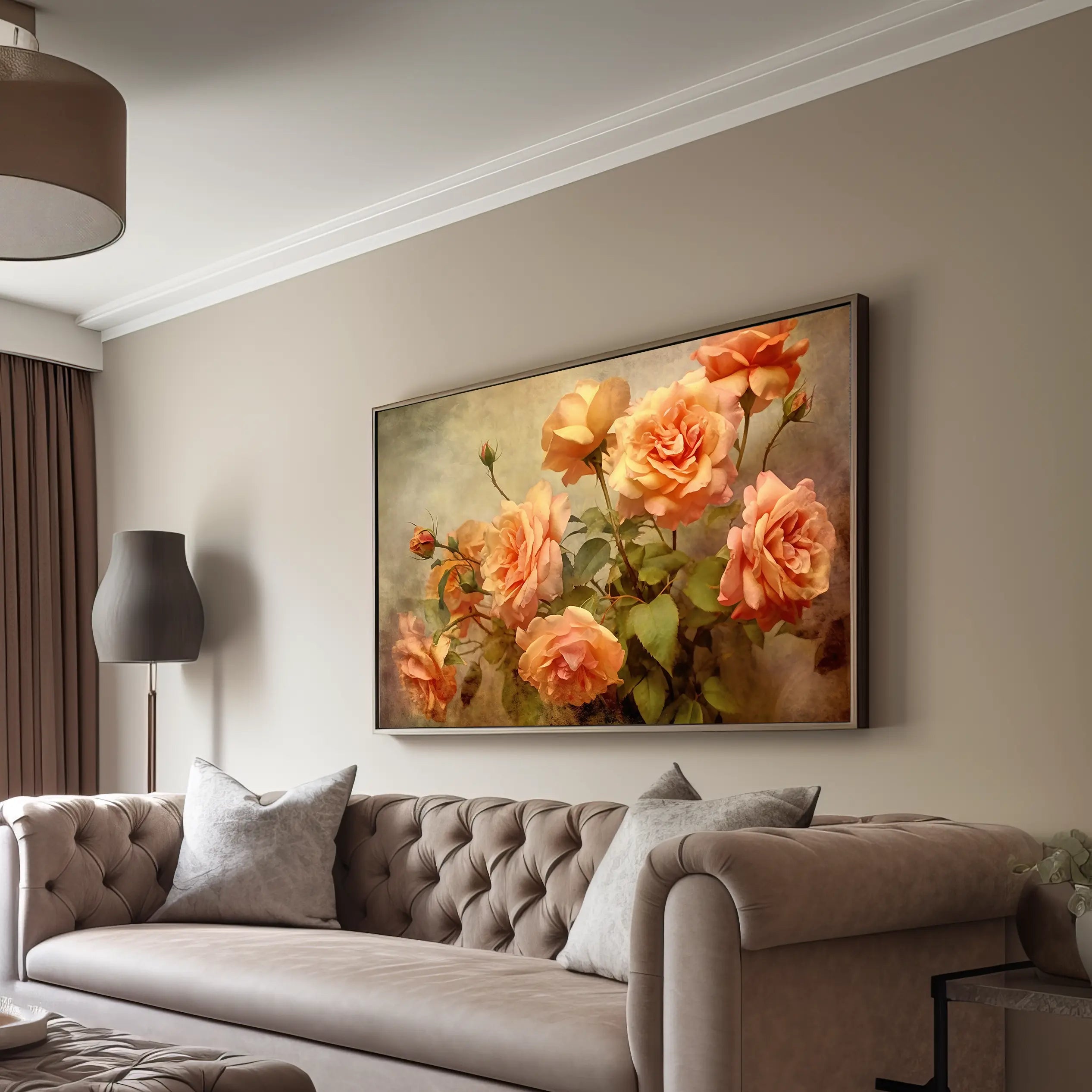 Floral Canvas Wall Art SAD565
