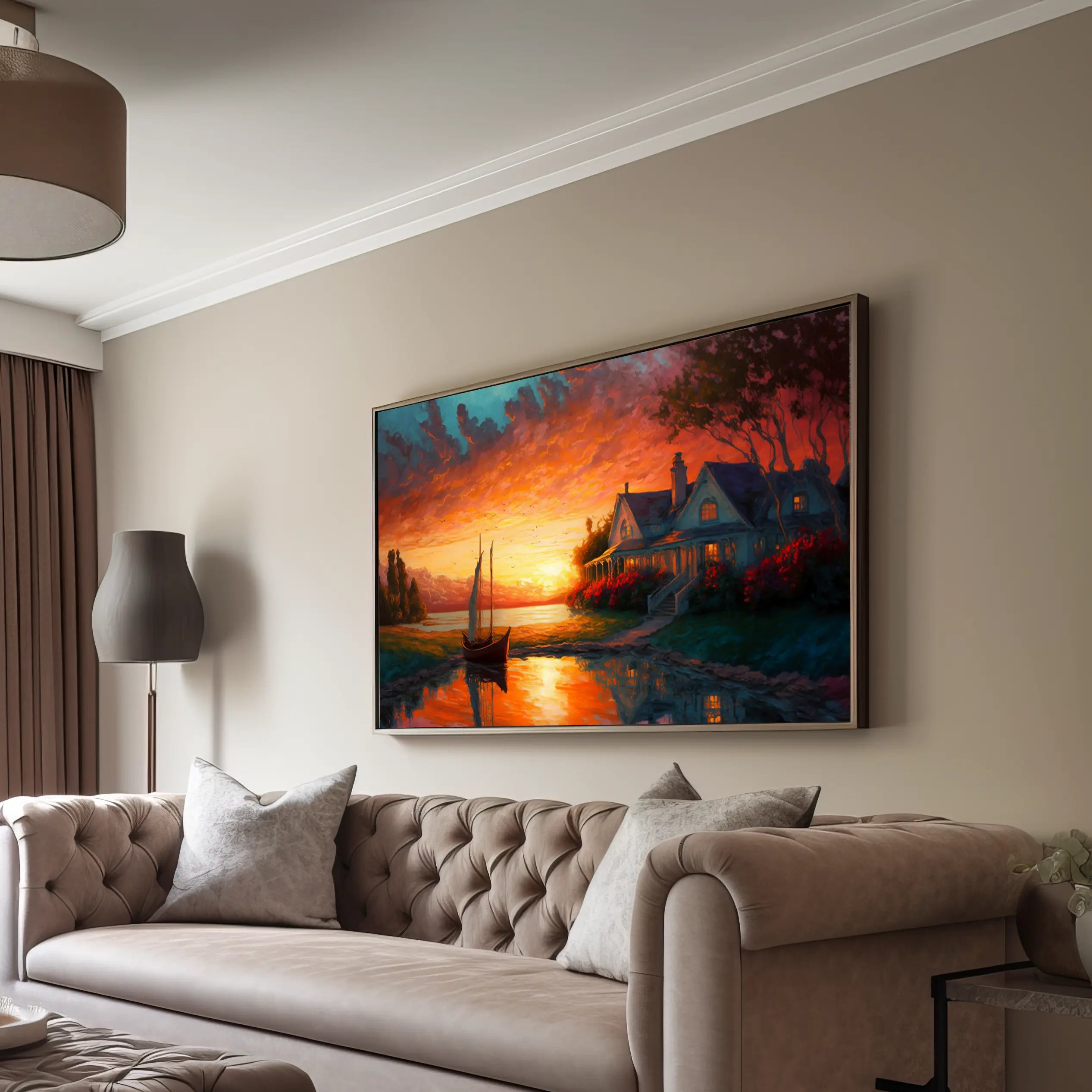 Landscape Canvas Wall Art SAD672