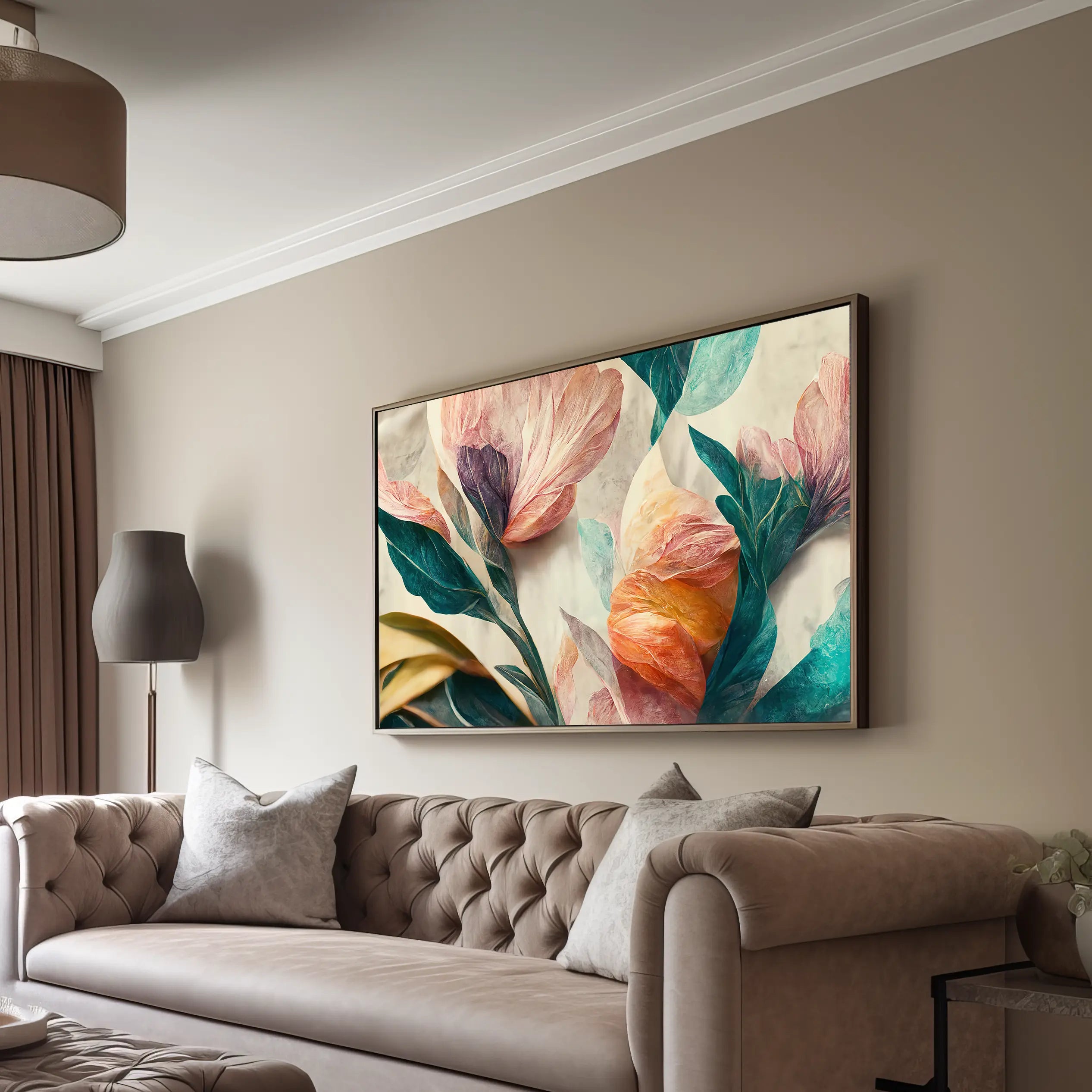 Floral Canvas Wall Art SAD716
