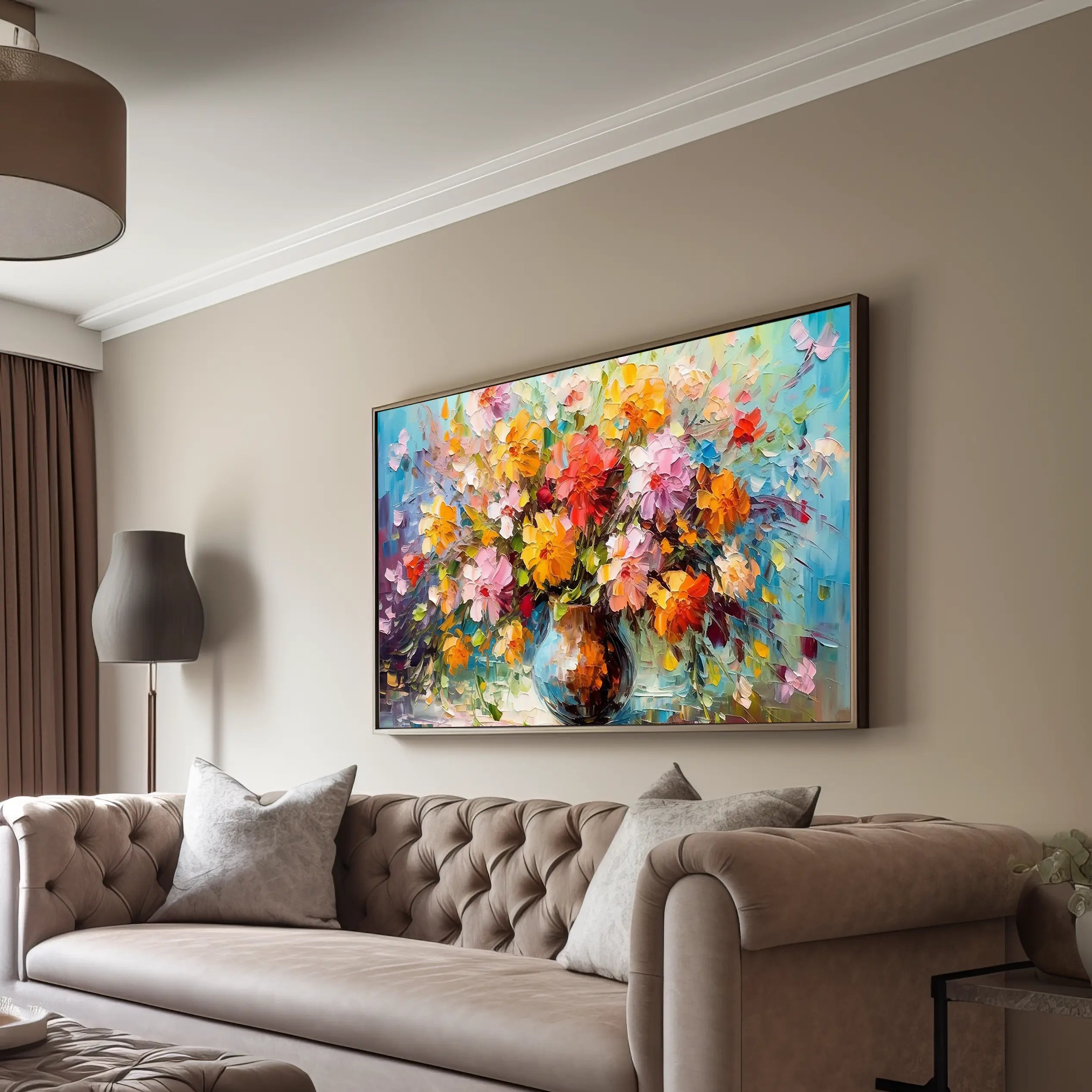 Floral Canvas Wall Art SAD1532