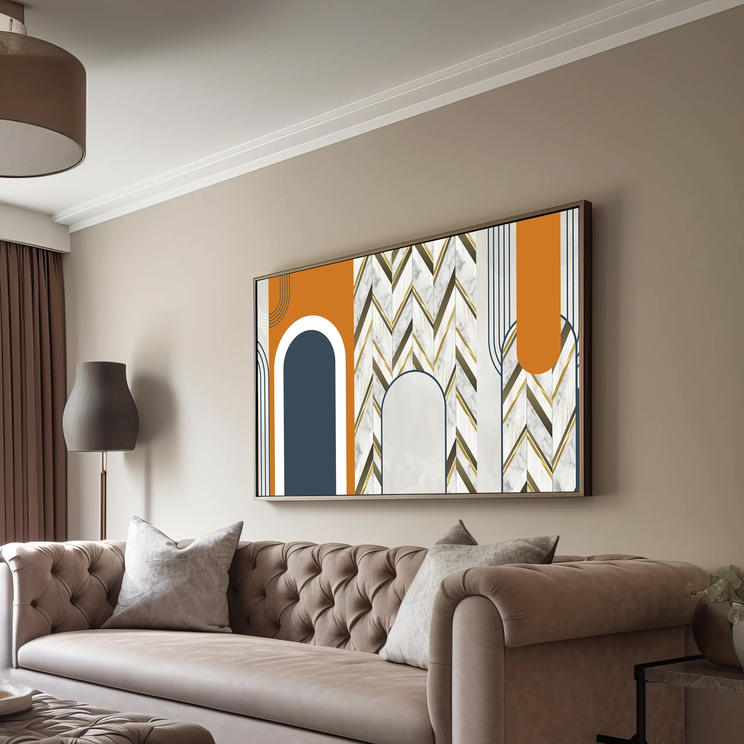 Abstract Canvas Wall Art SAD587