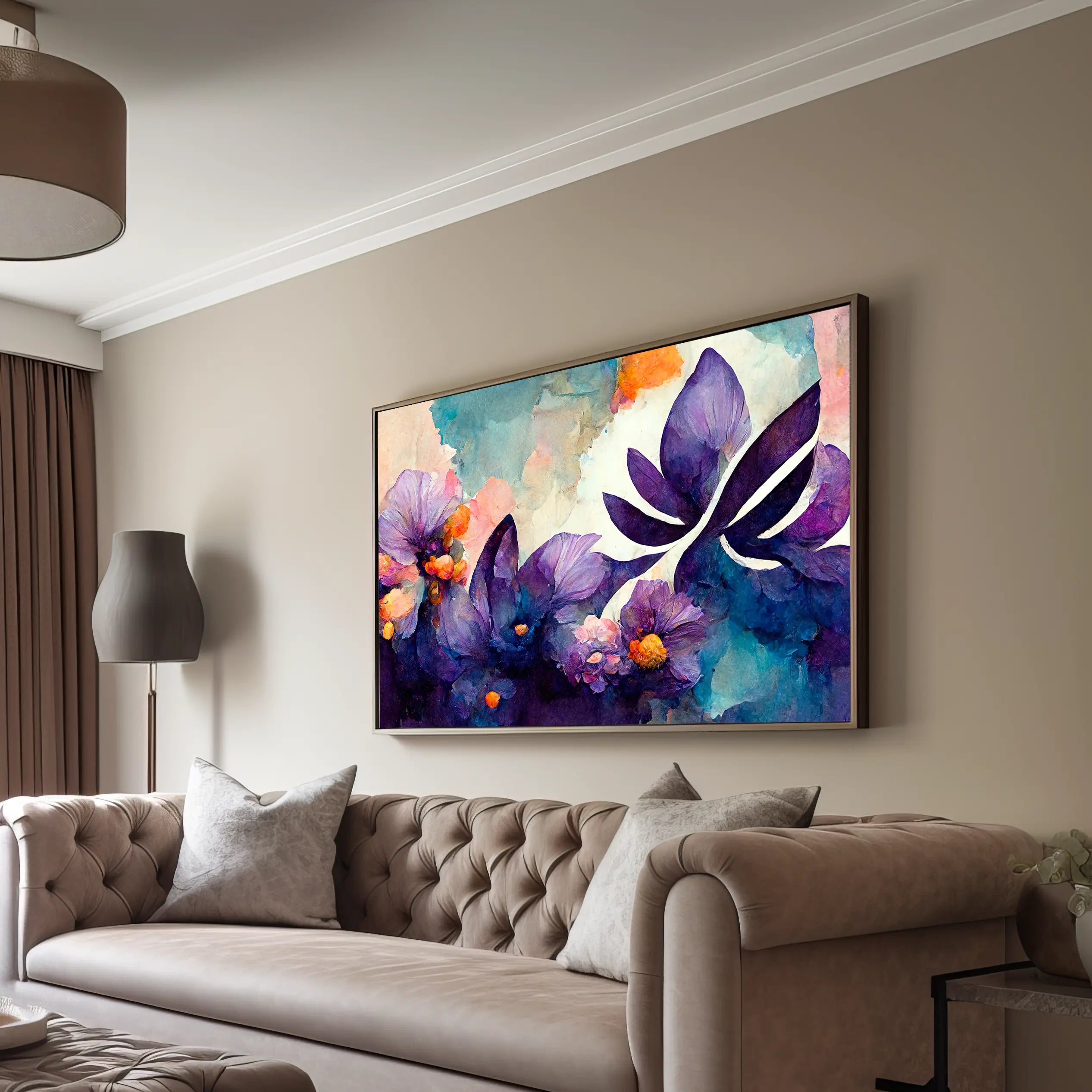Floral Canvas Wall Art SAD683