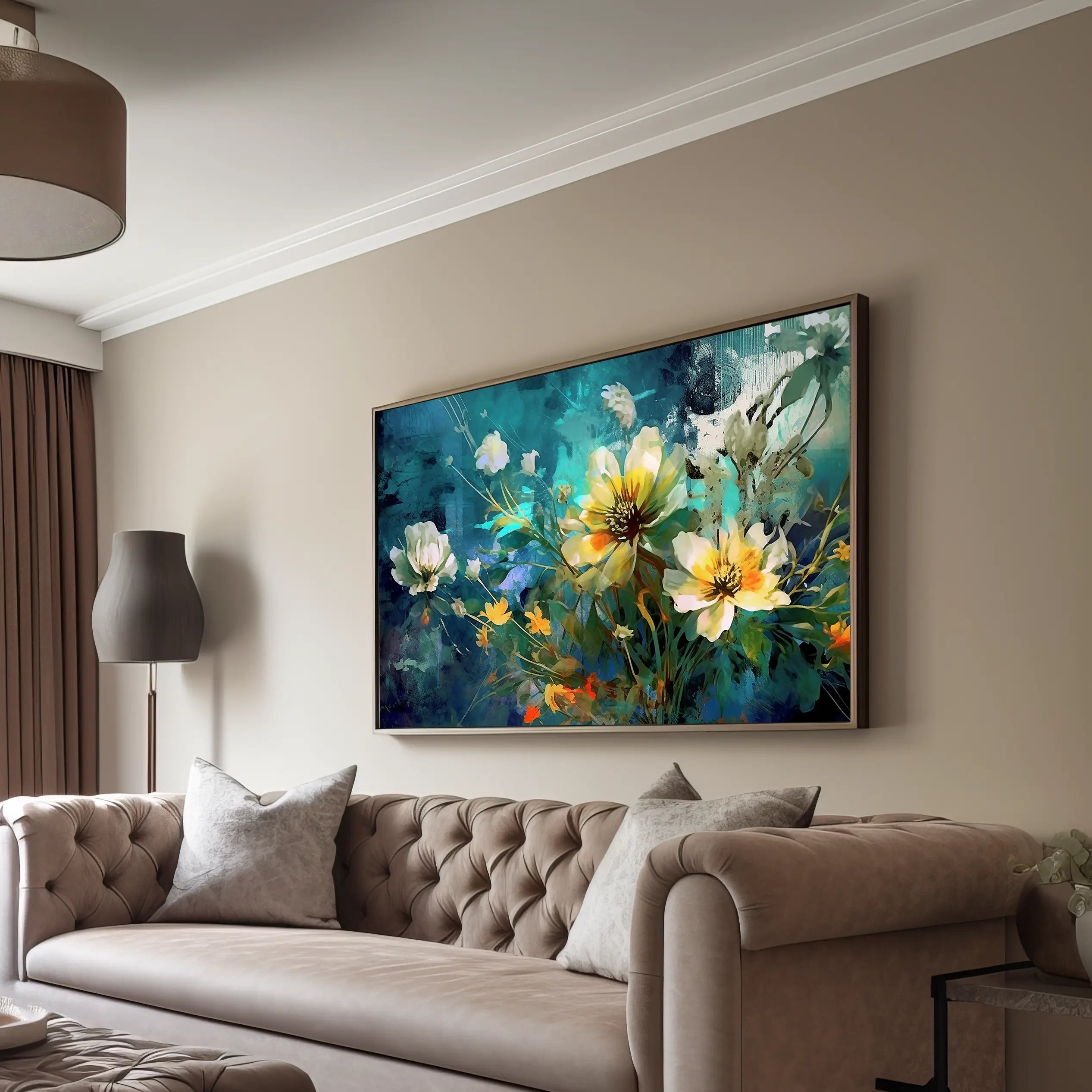 Floral Canvas Wall Art SAD698