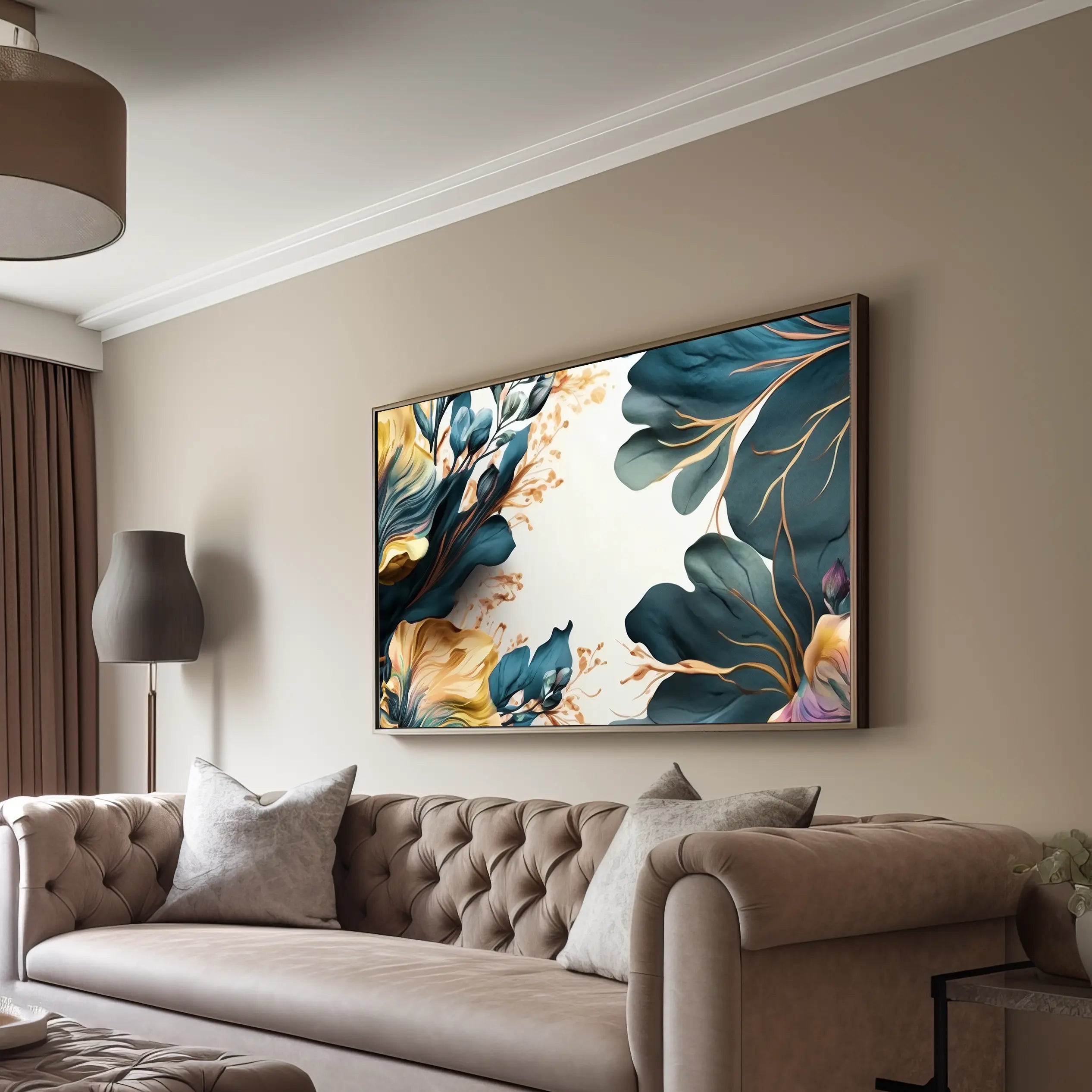 Floral Canvas Wall Art SAD612