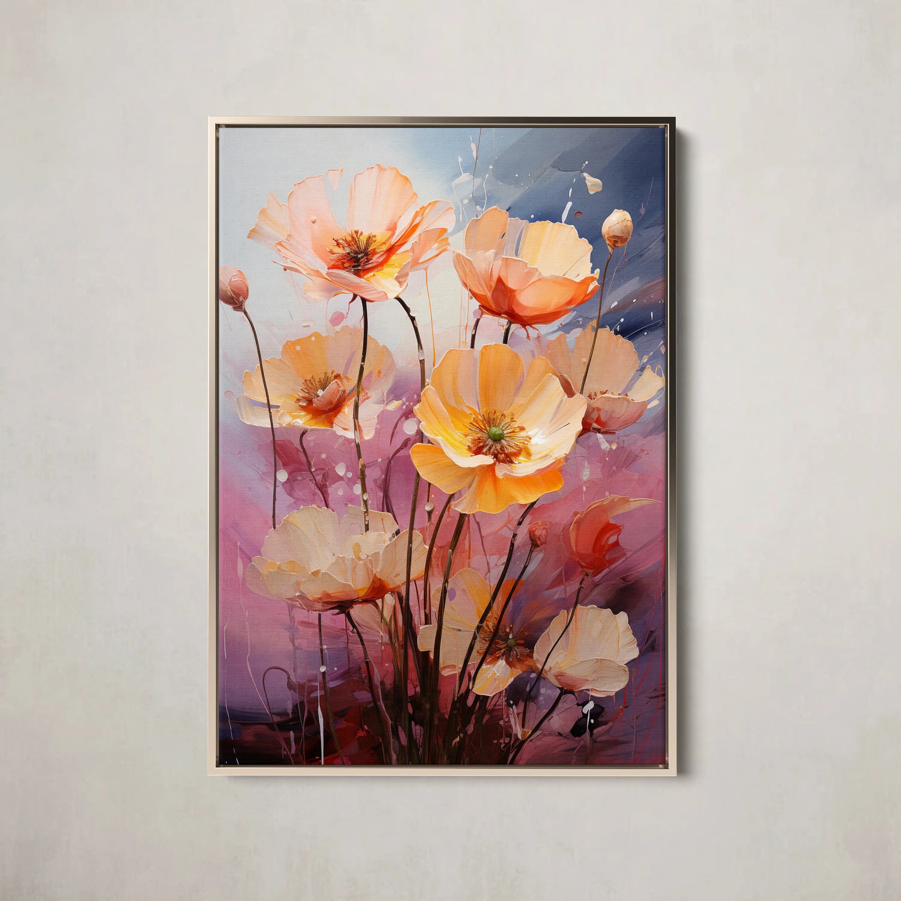 Floral Canvas Wall Art SAD920