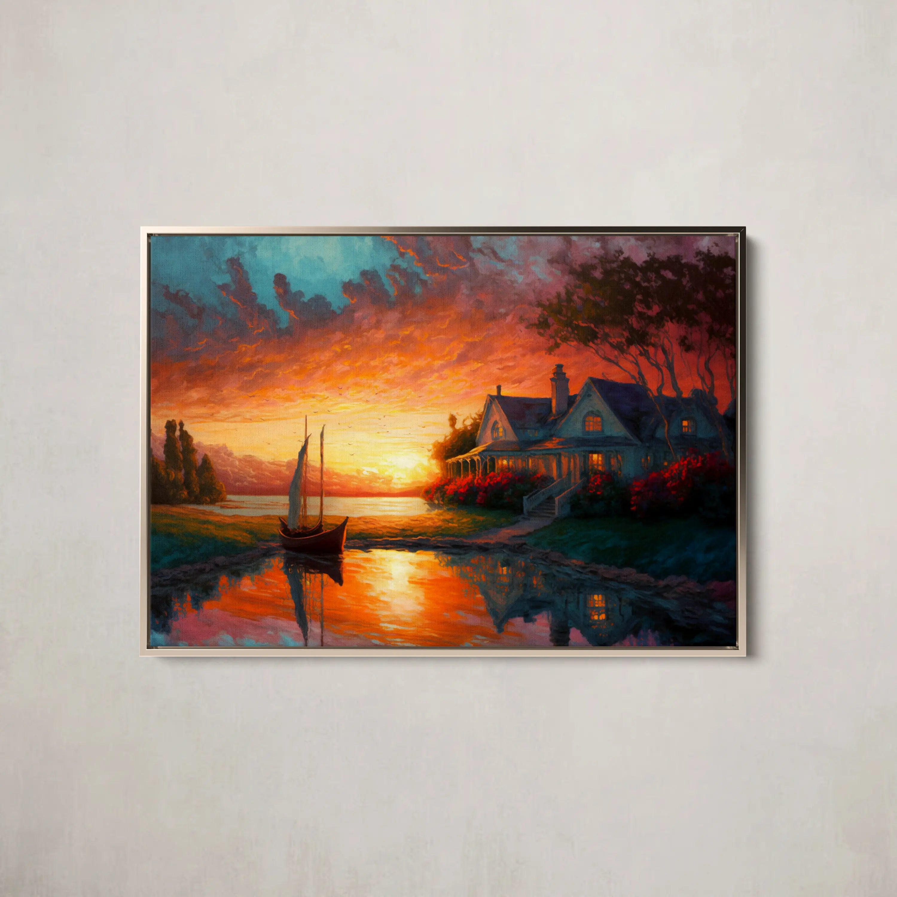 Landscape Canvas Wall Art SAD672