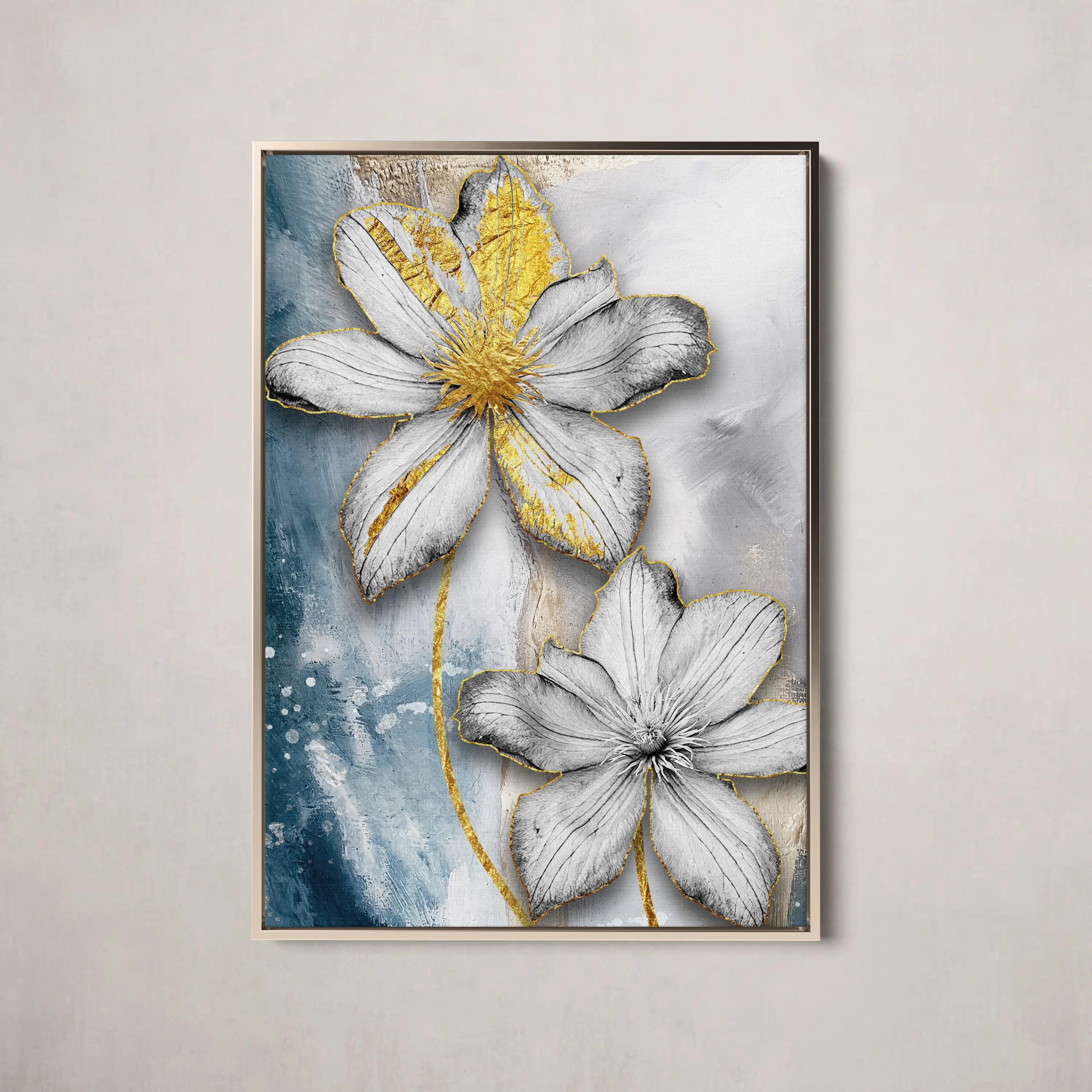 Floral Canvas Wall Art SAD882
