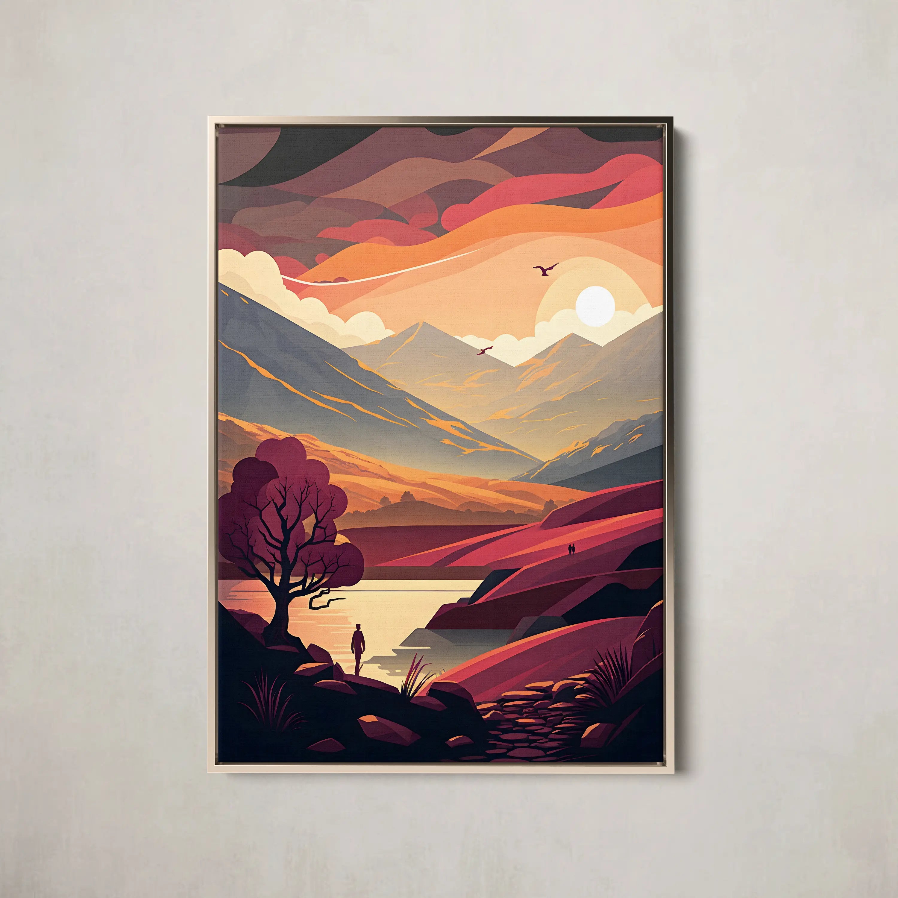 Landscape Canvas Wall Art SAD2095