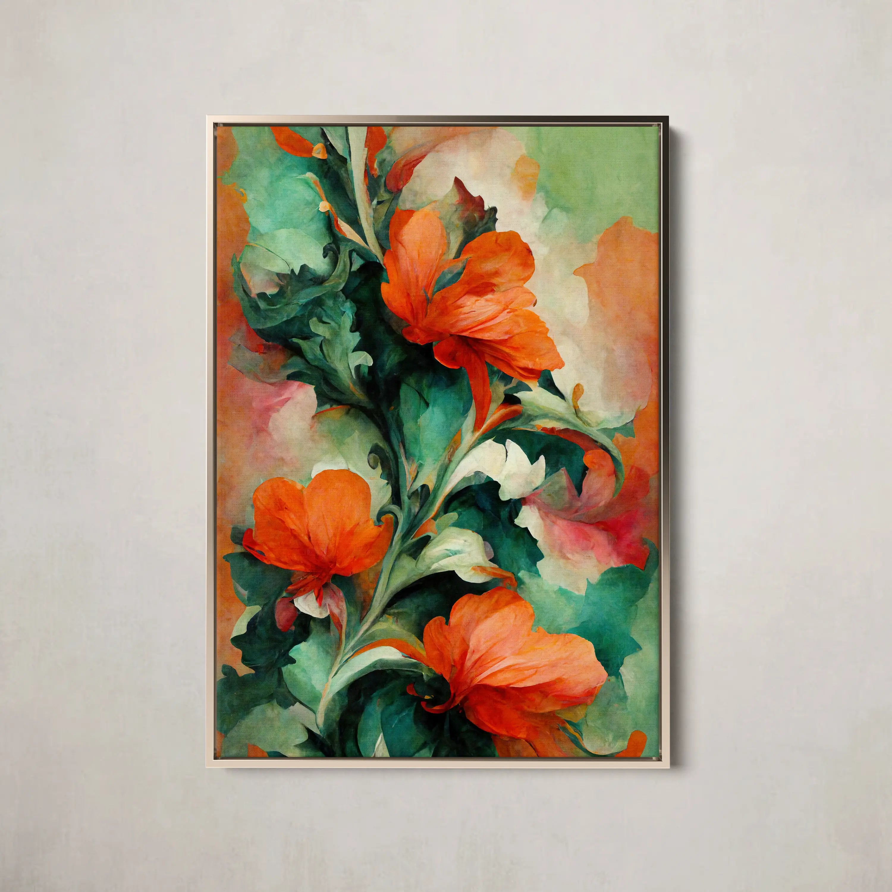 Floral Canvas Wall Art SAD902
