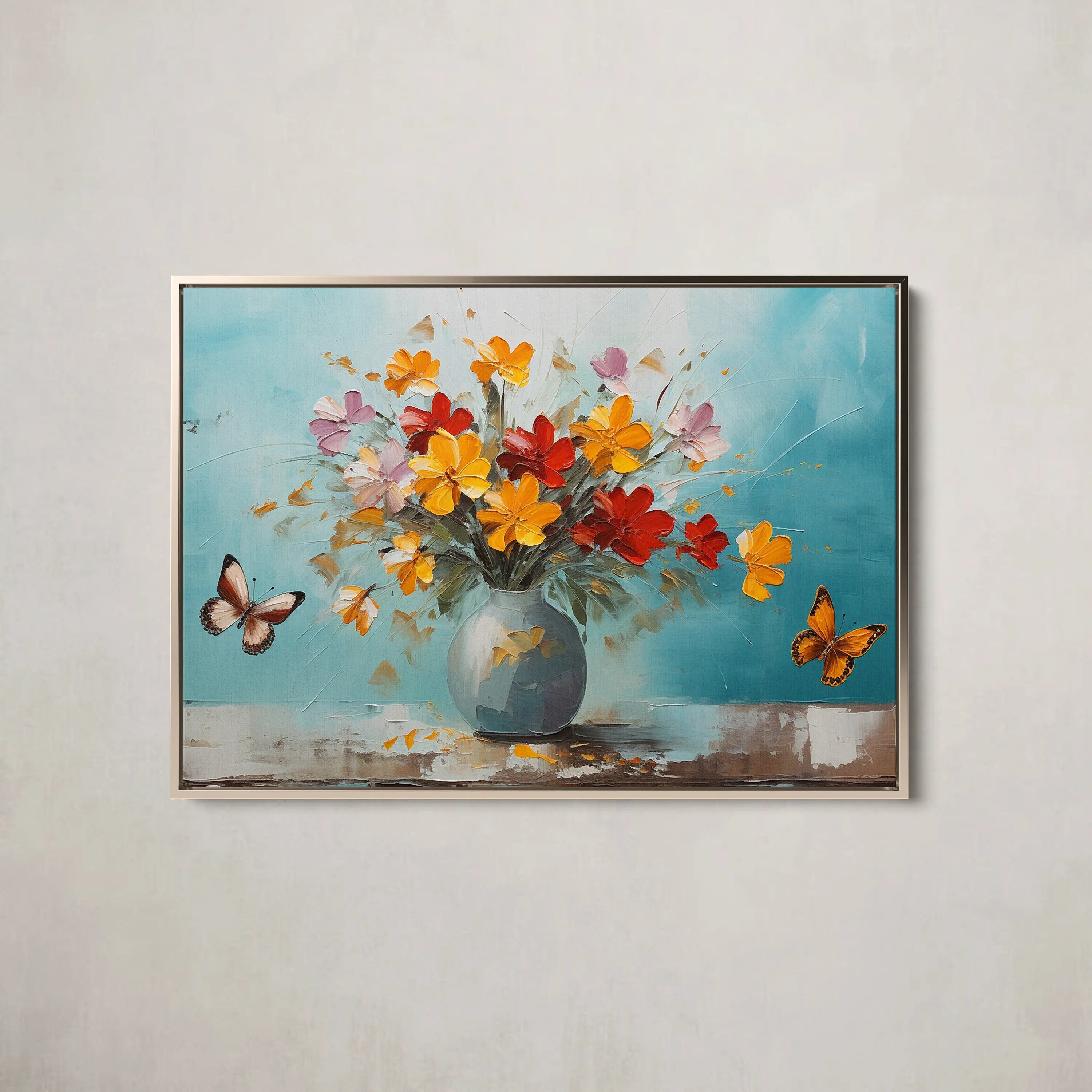 Floral Canvas Wall Art SAD709