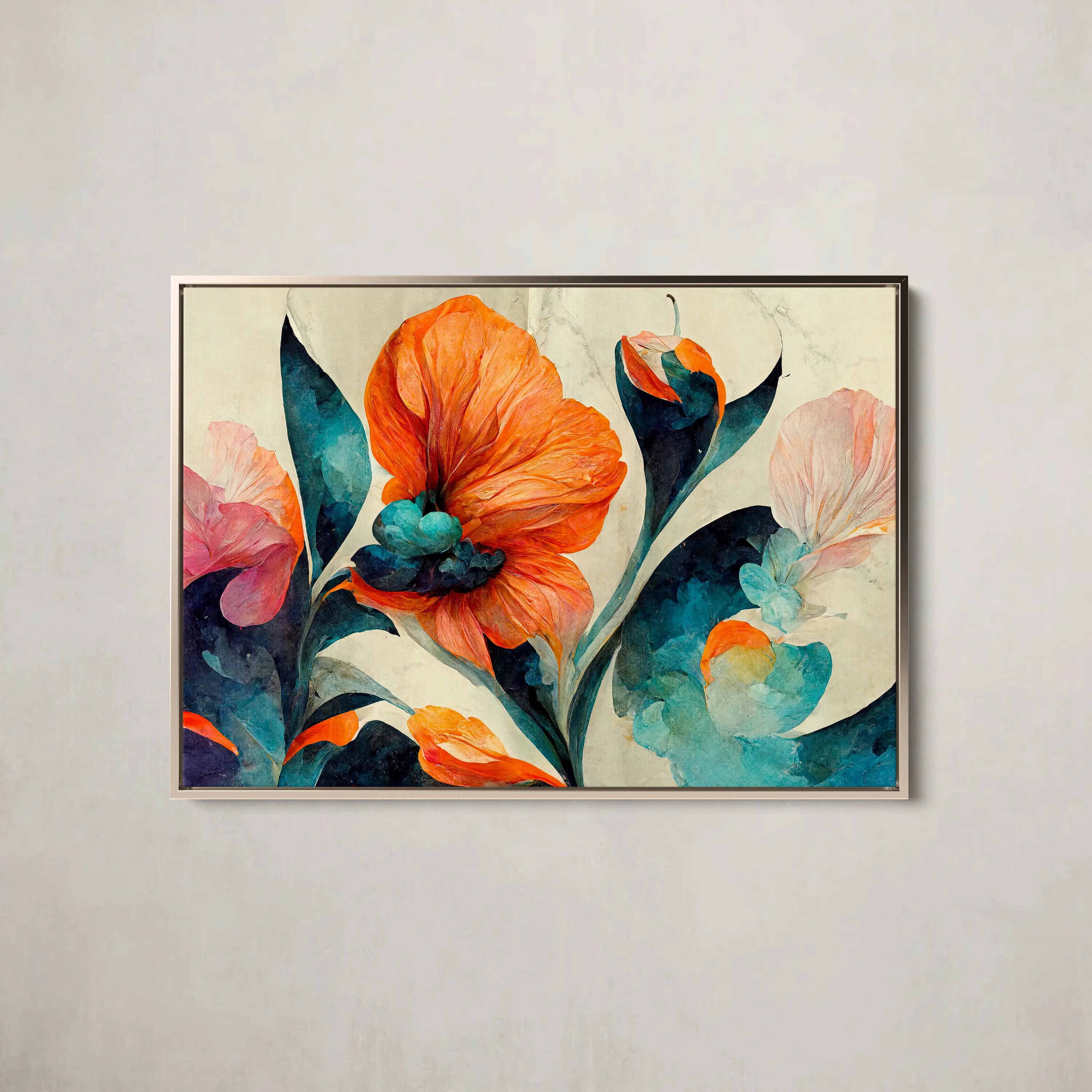 Floral Canvas Wall Art SAD706