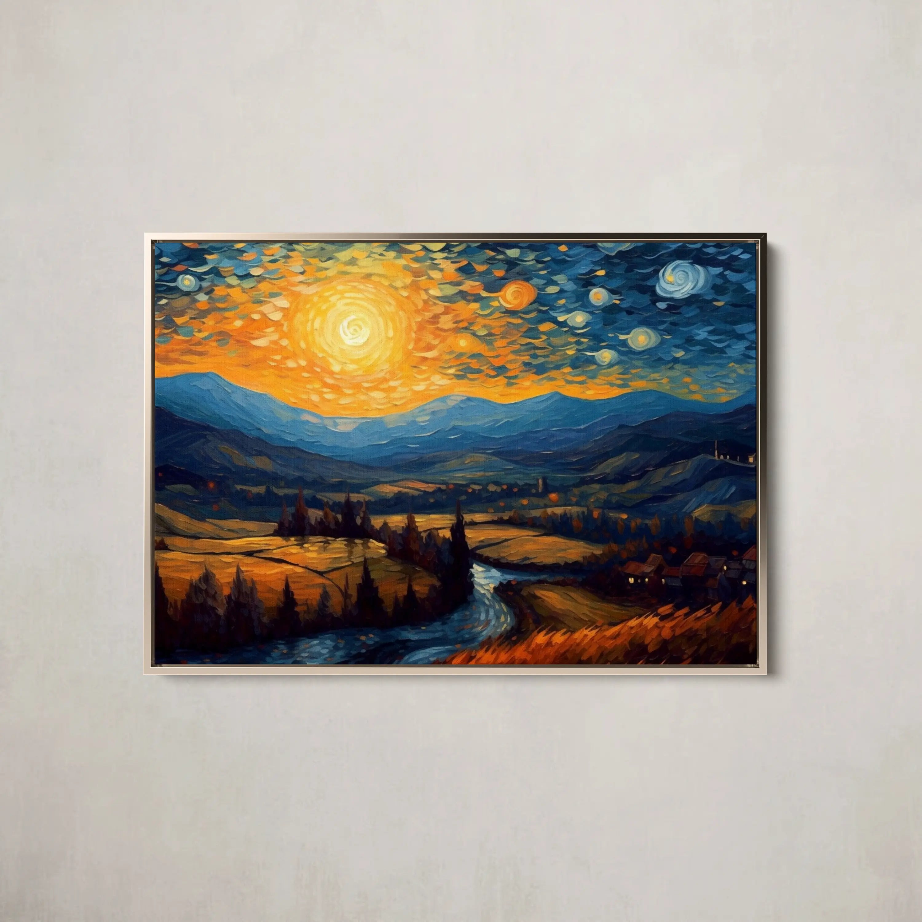 Abstract Canvas Wall Art SAD1495