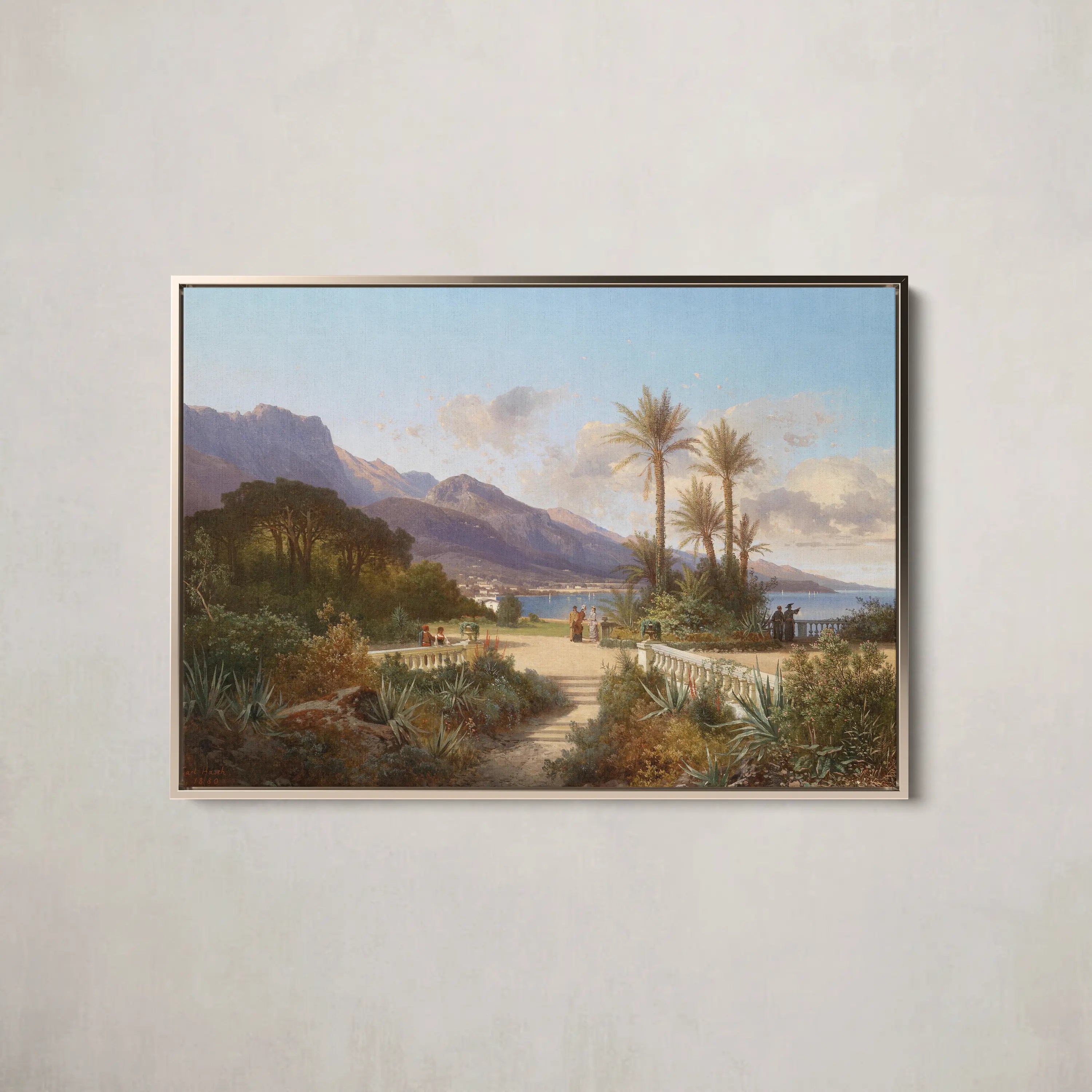 Motiv aus dem Süden (1880) by Carl Hasch
