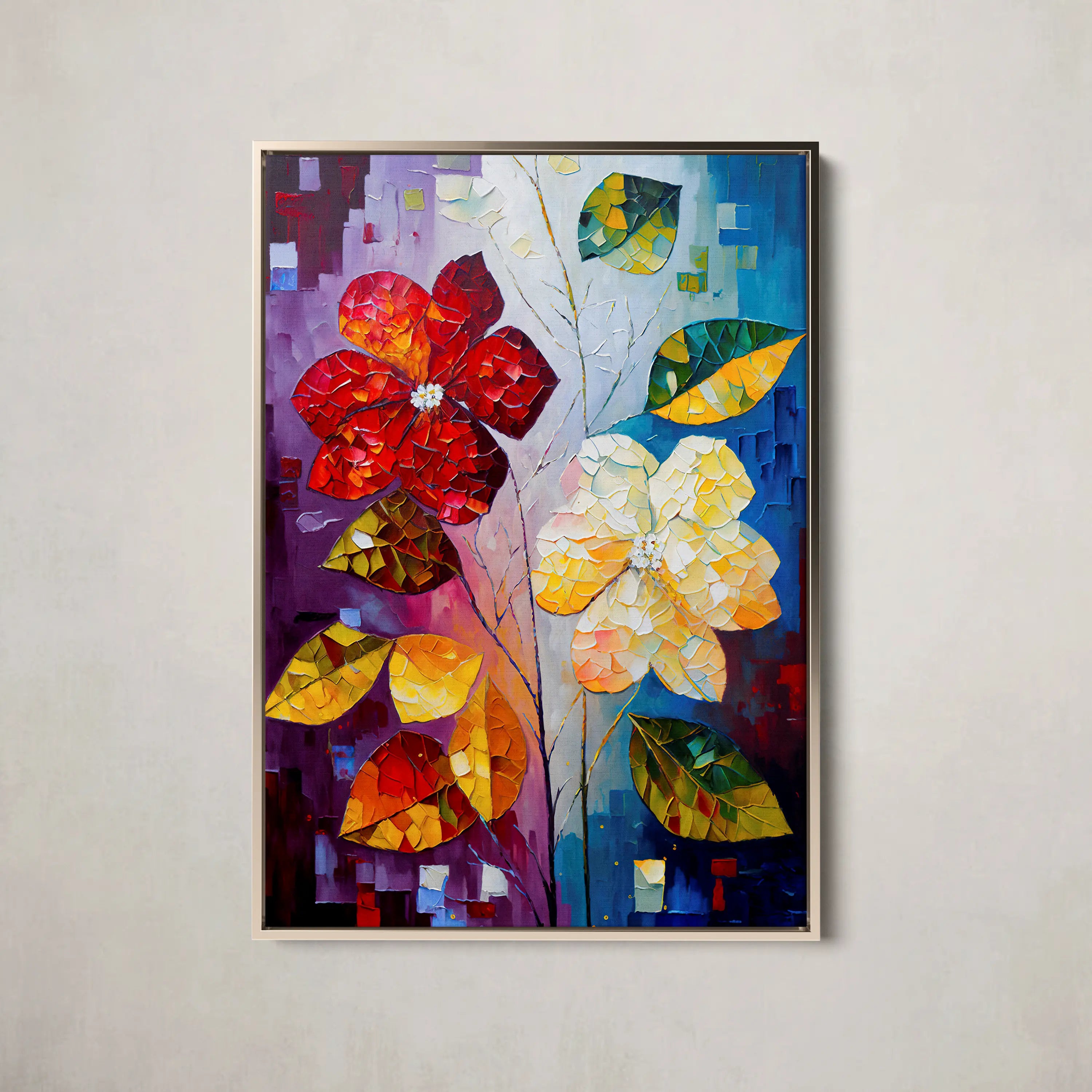 Floral Canvas Wall Art SAD908