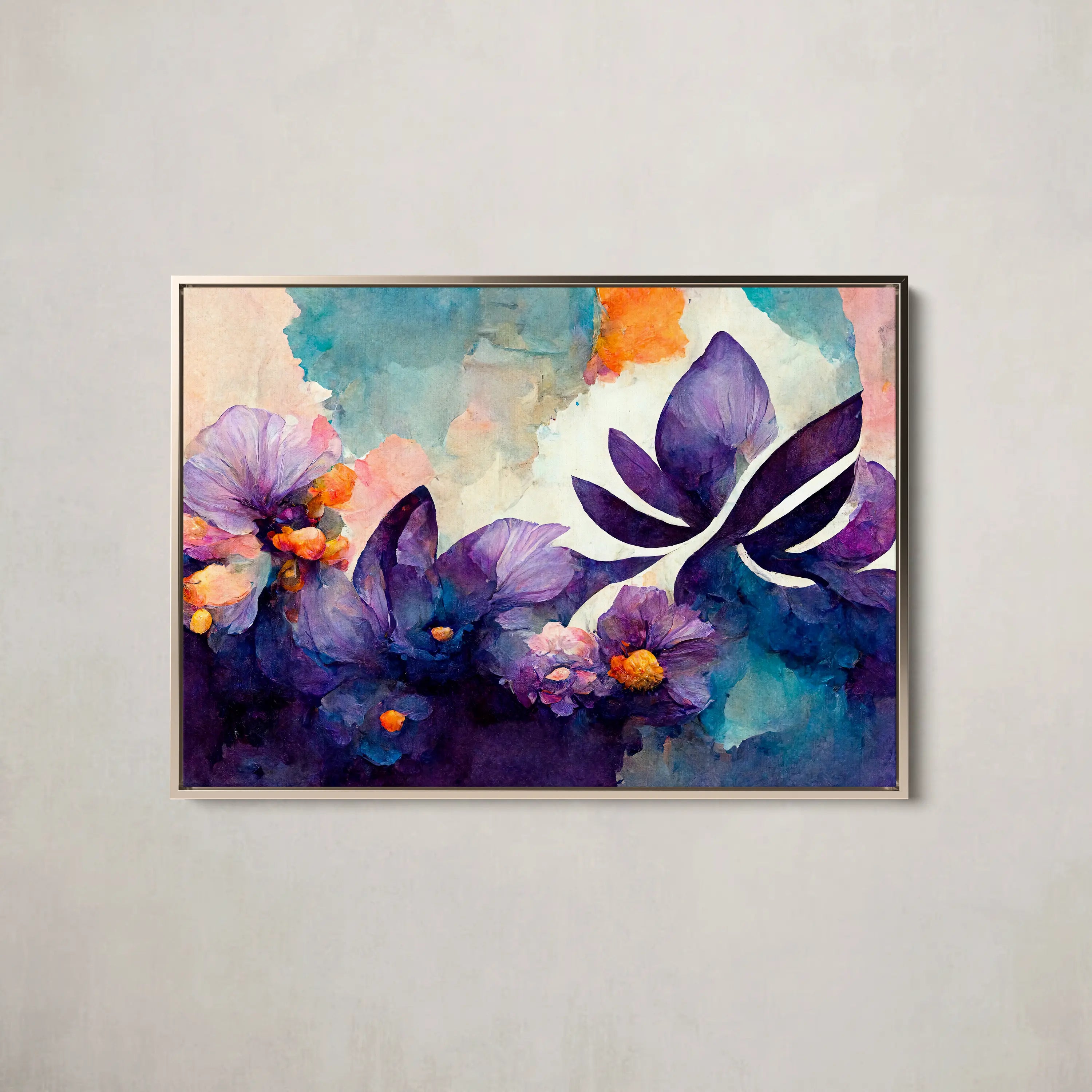 Floral Canvas Wall Art SAD683