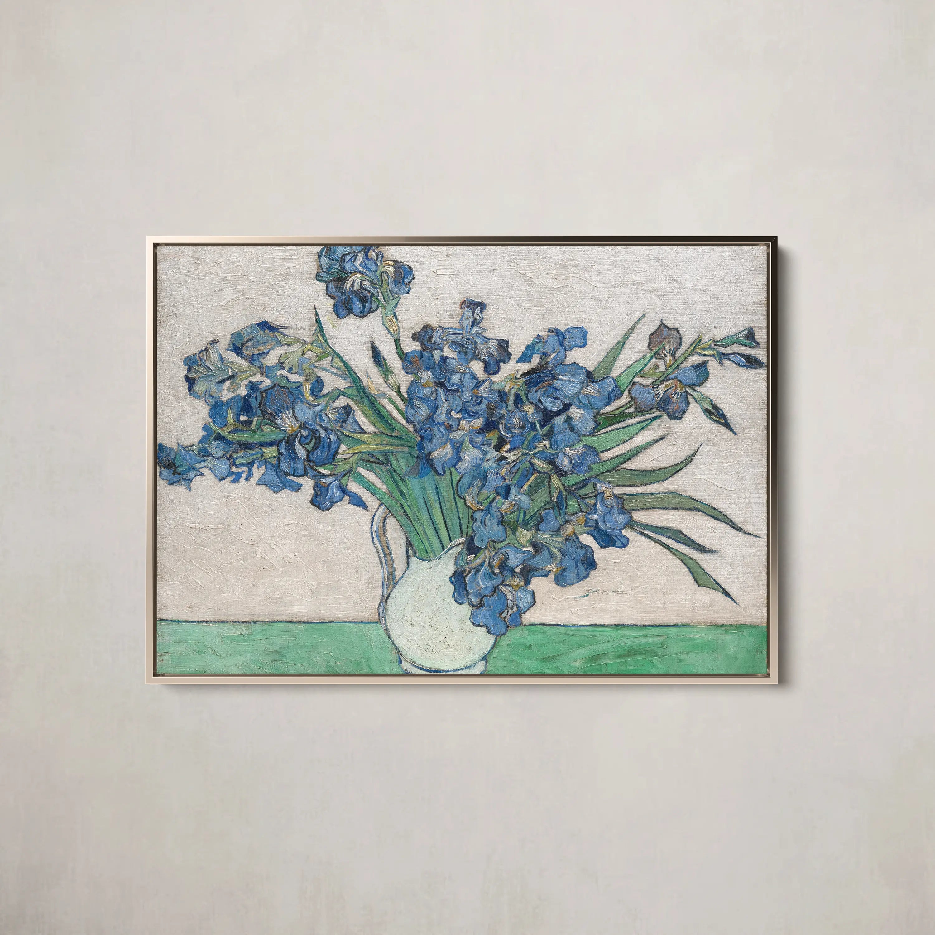 Irises 2 (1890) by Vincent van Gogh