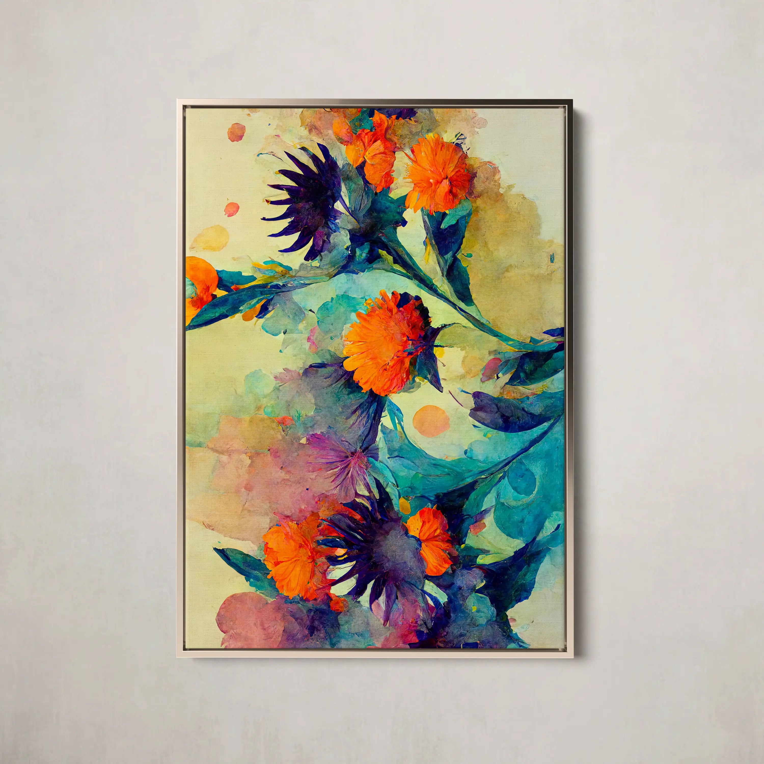 Floral Canvas Wall Art SAD730
