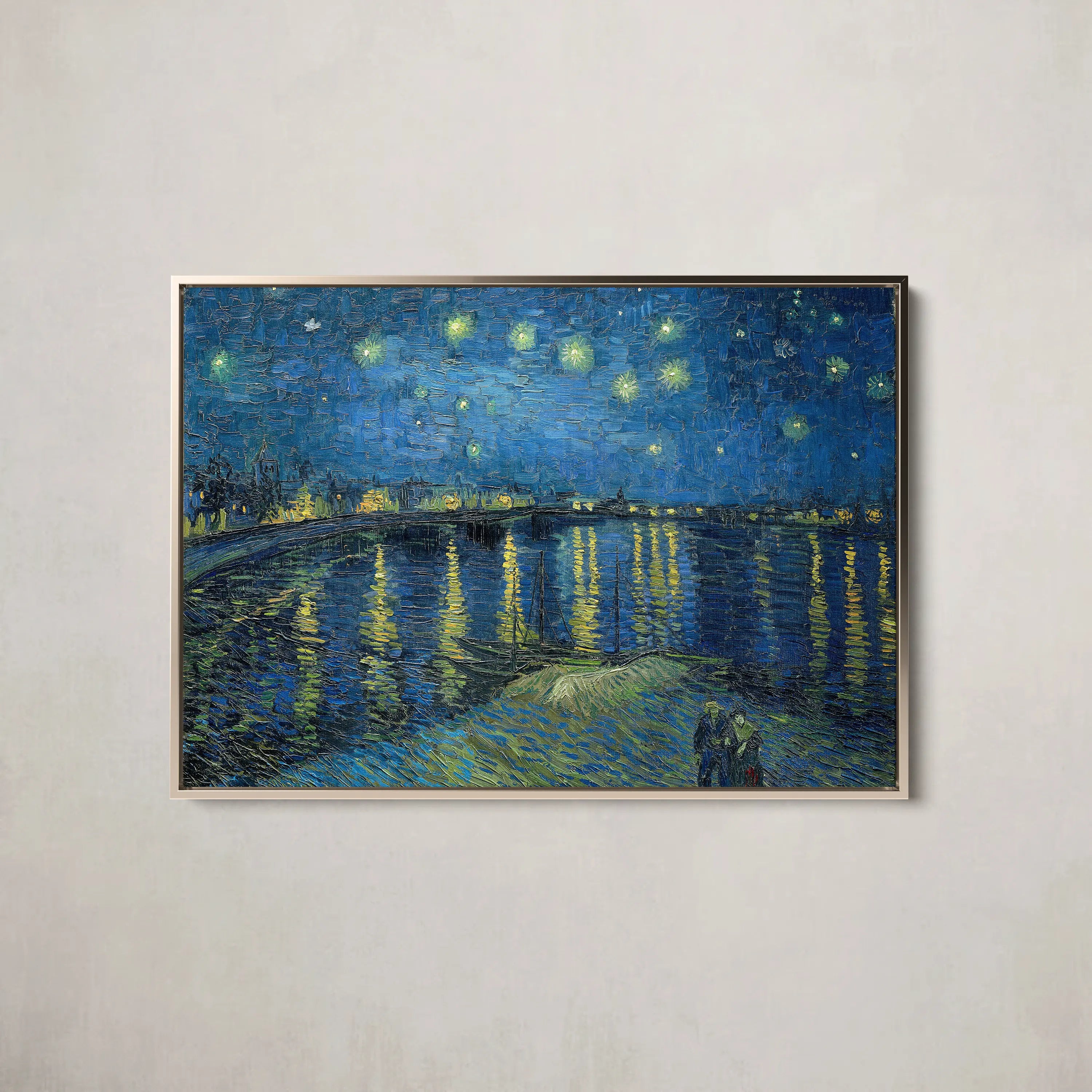 Starry Night Over the Rhone (1888) by Vincent van Gogh