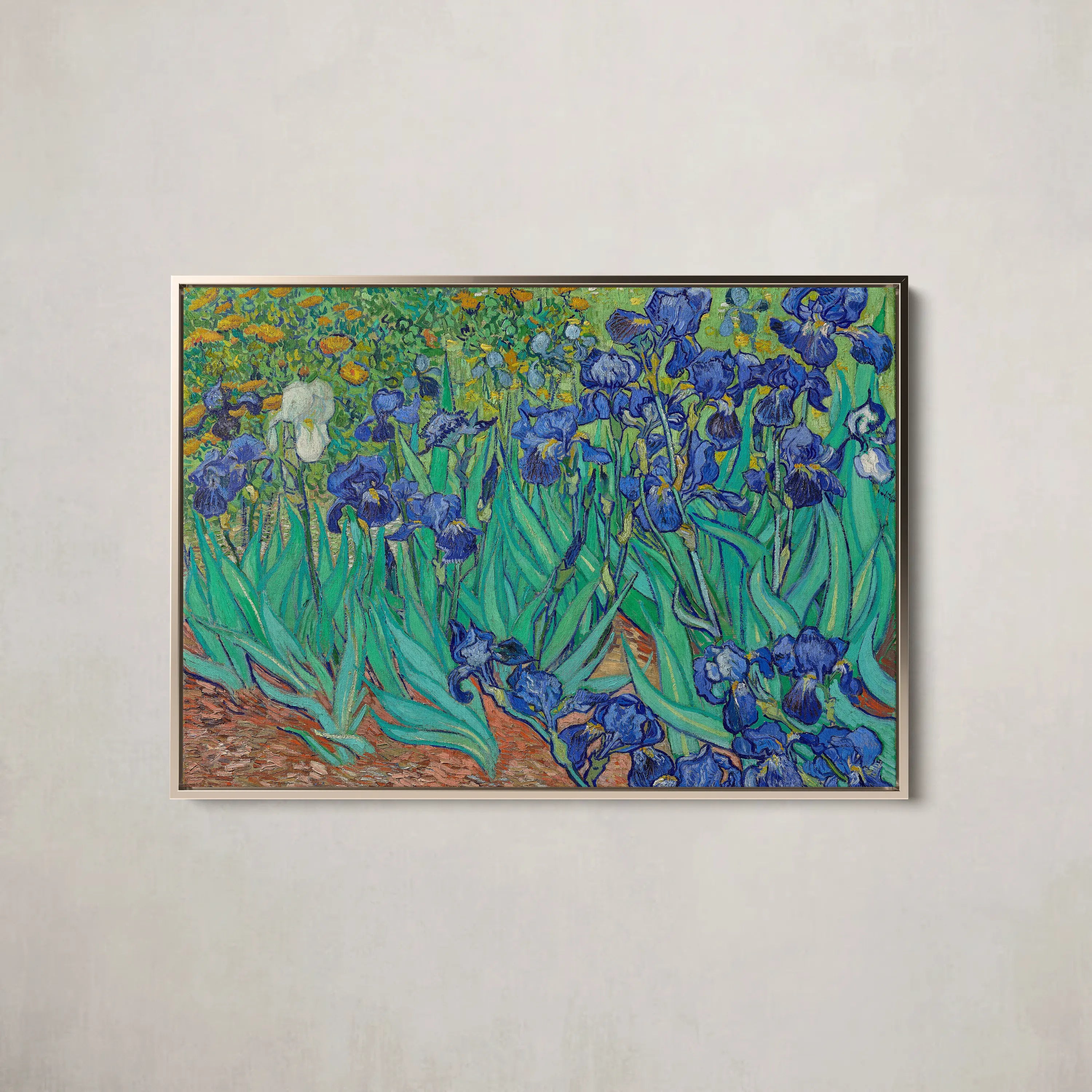 Irises (1889) by Vincent van Gogh