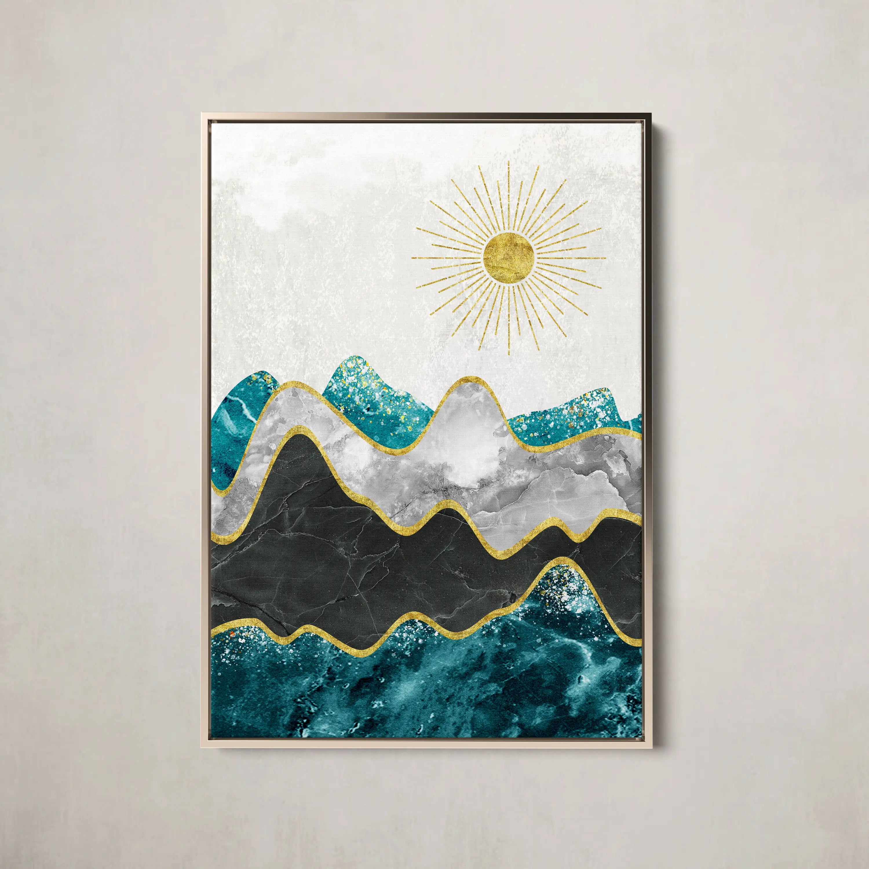 Abstract Canvas Wall Art SAD925