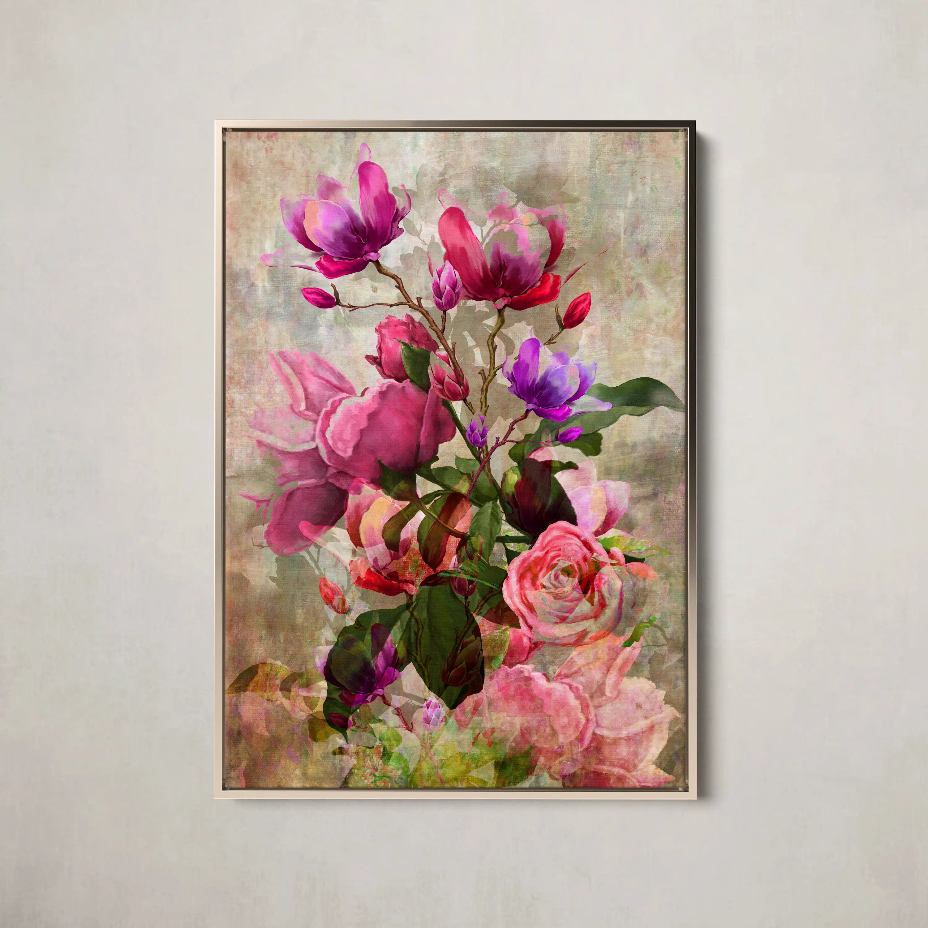 Floral Canvas Wall Art SAD871