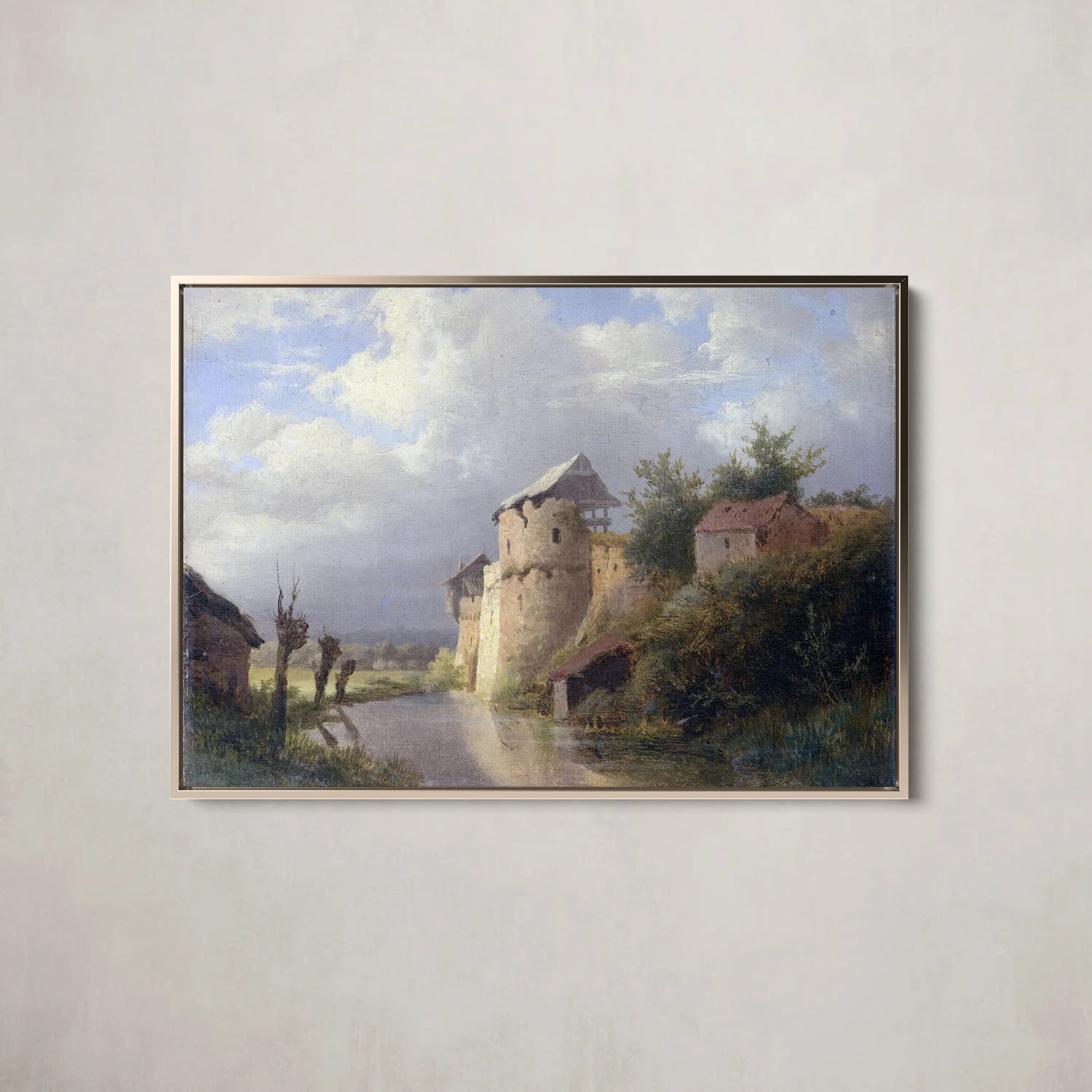 The Old Fortress (1840 - 1860) by Louwrens Hanedoes