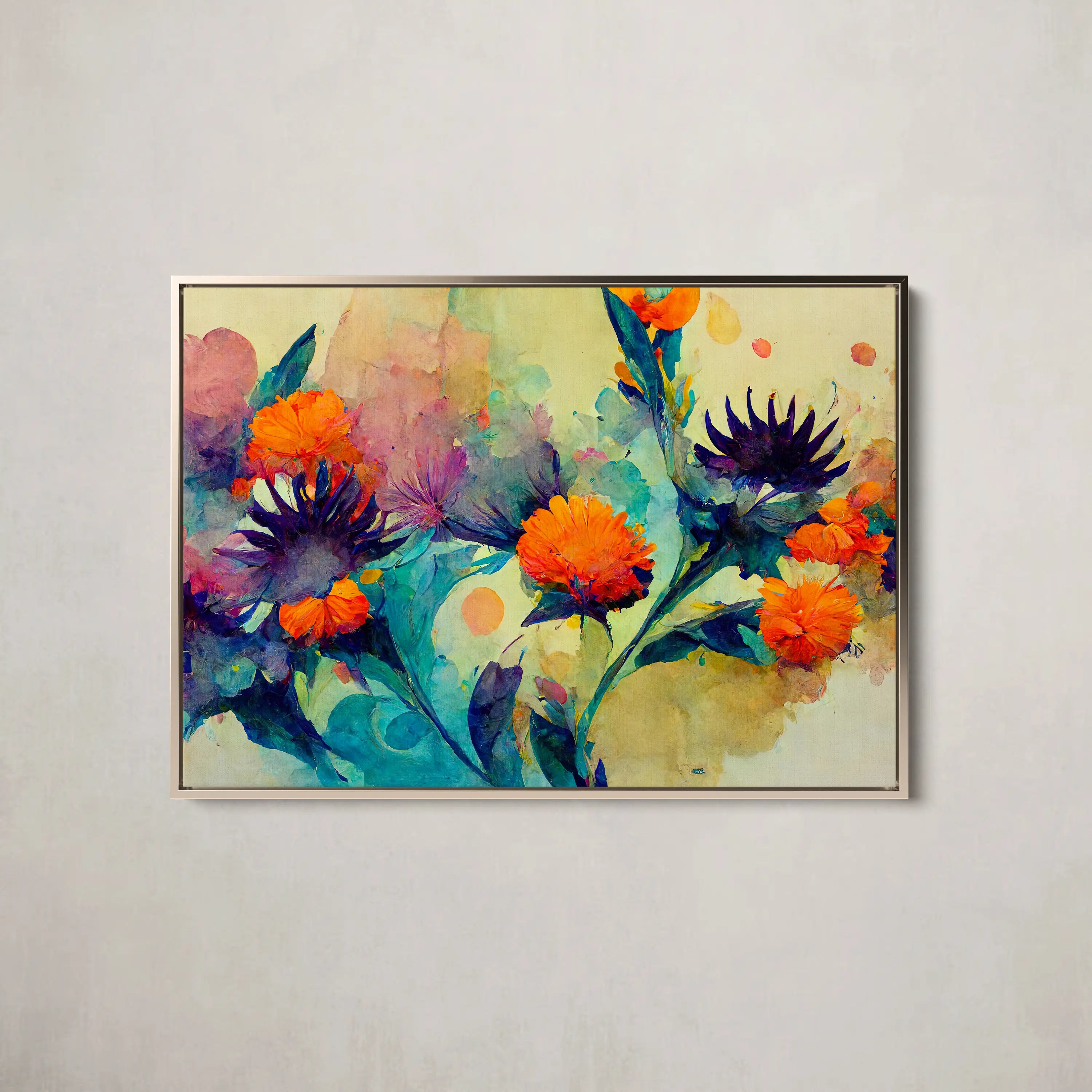 Floral Canvas Wall Art SAD730