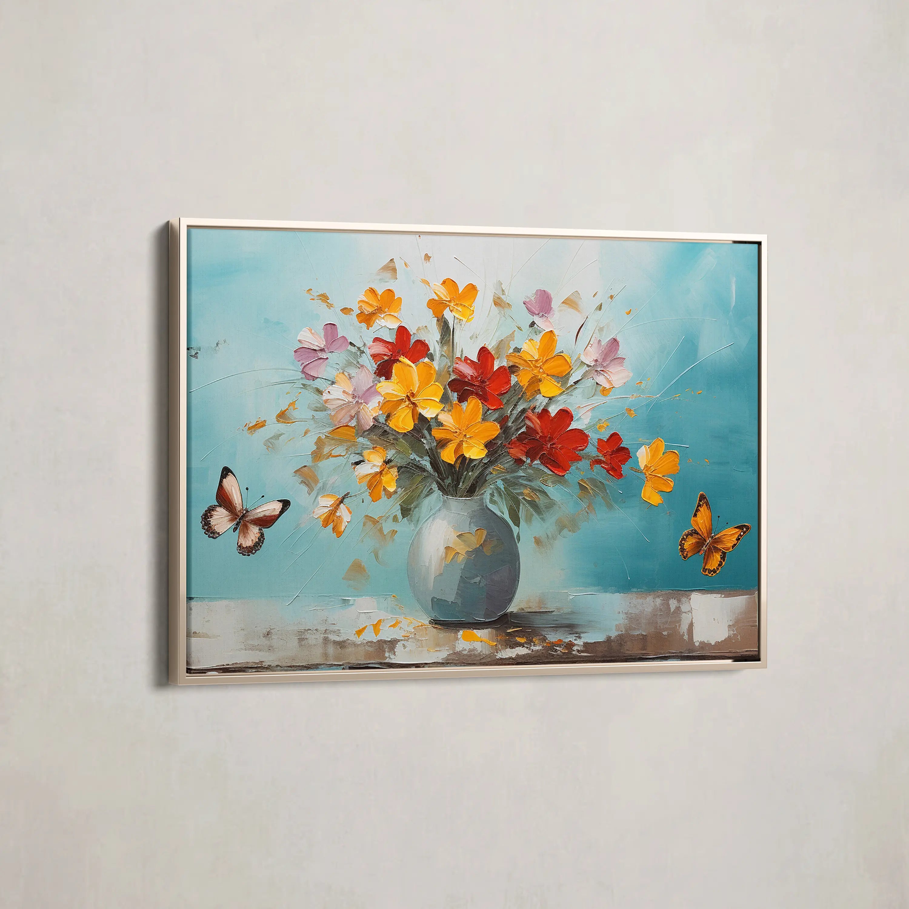 Floral Canvas Wall Art SAD709