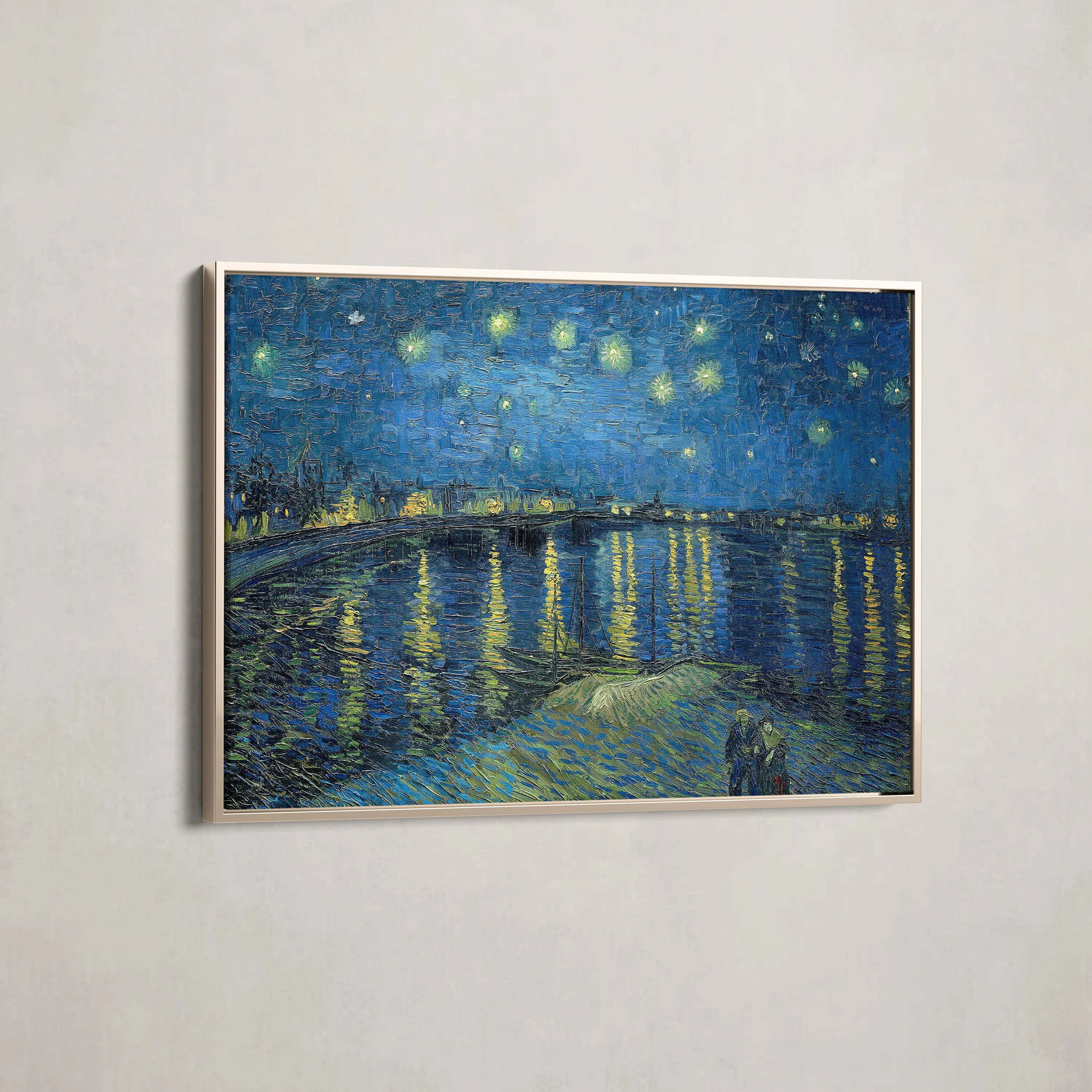 Starry Night Over the Rhone (1888) by Vincent van Gogh