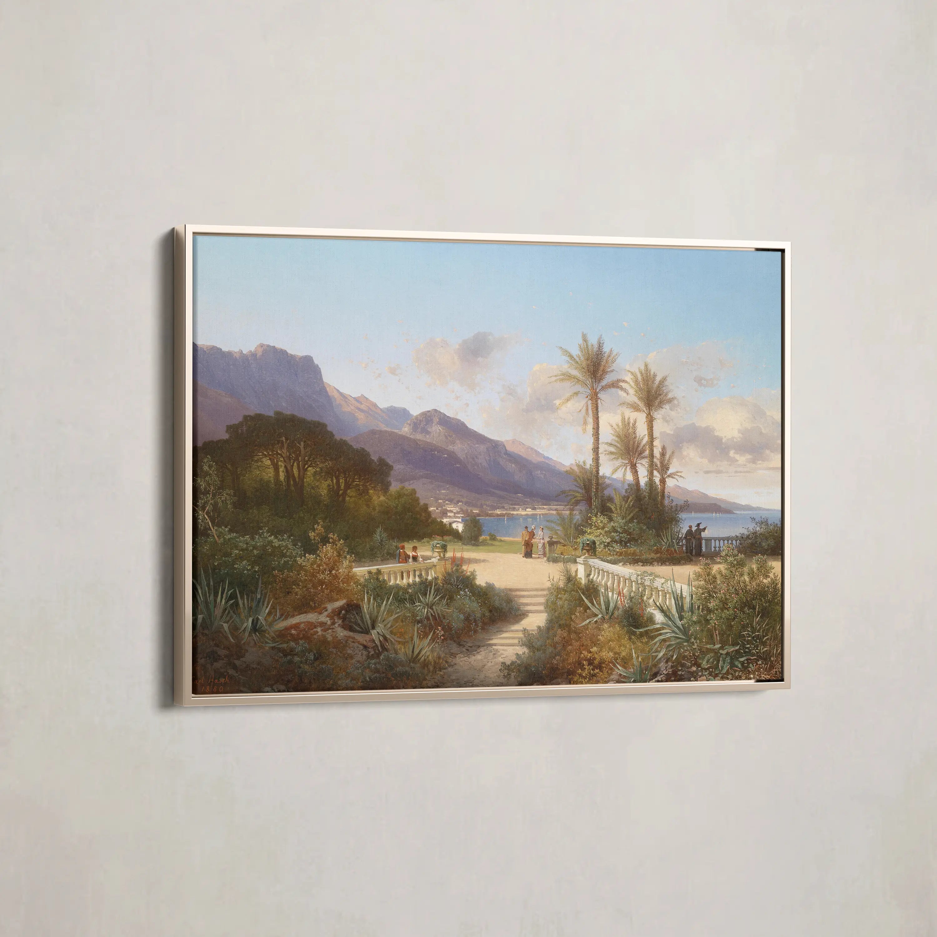 Motiv aus dem Süden (1880) by Carl Hasch