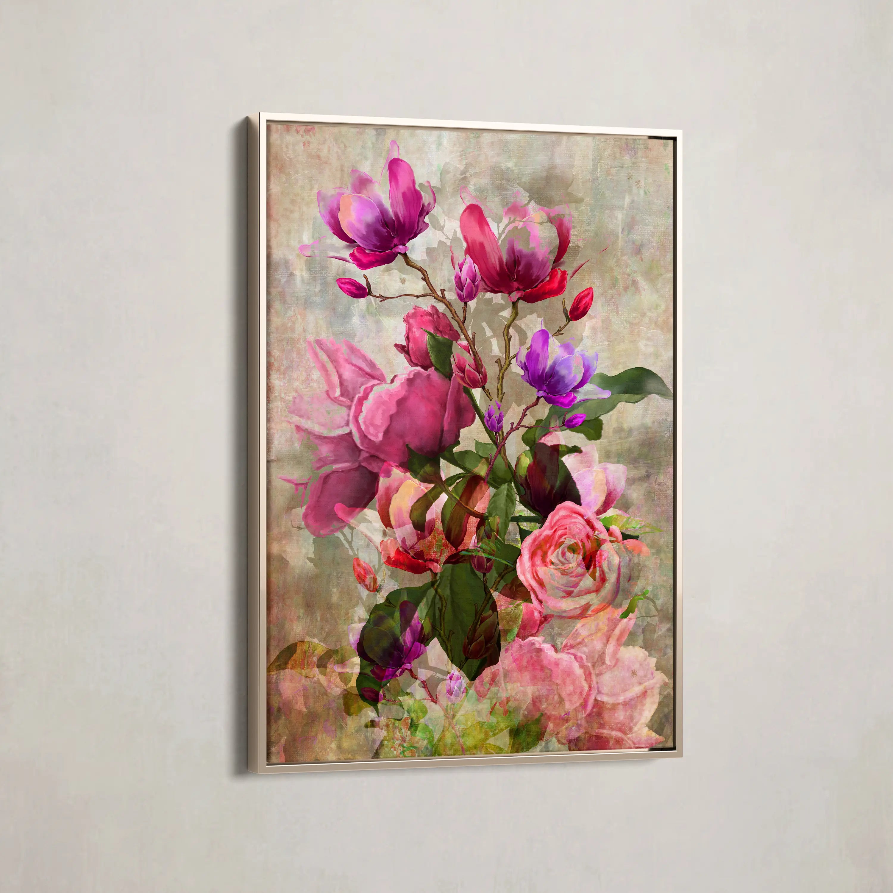 Floral Canvas Wall Art SAD871