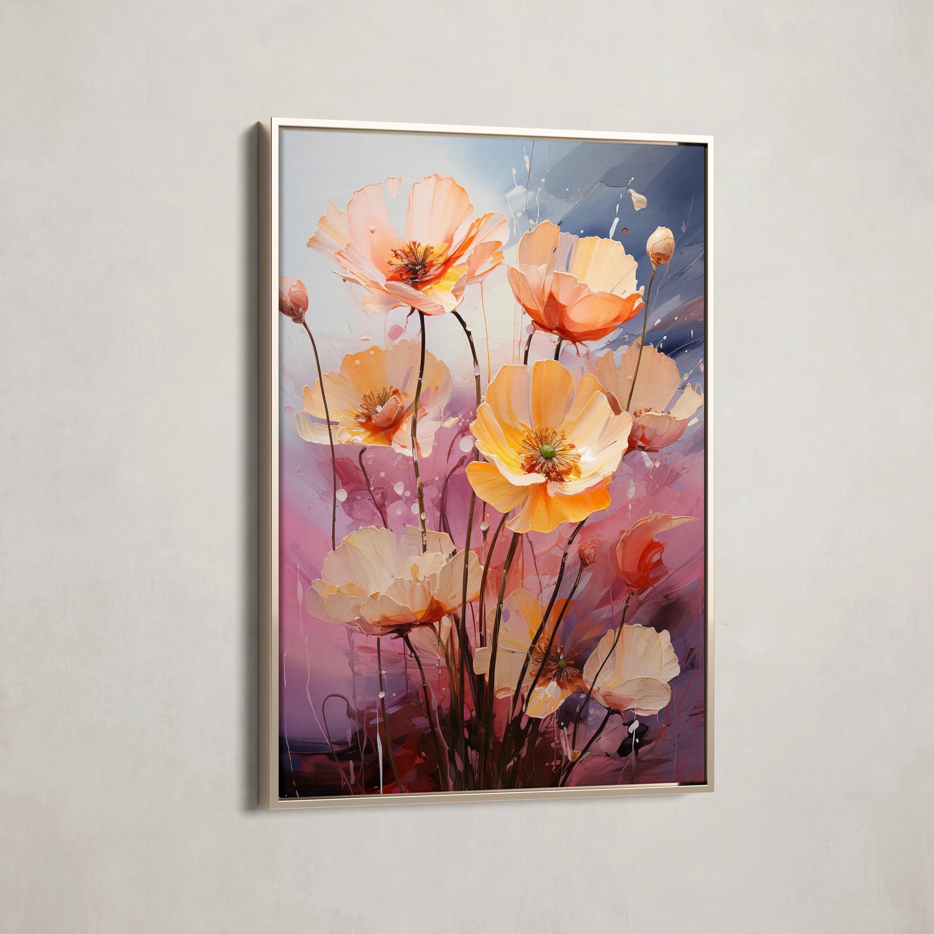 Floral Canvas Wall Art SAD920