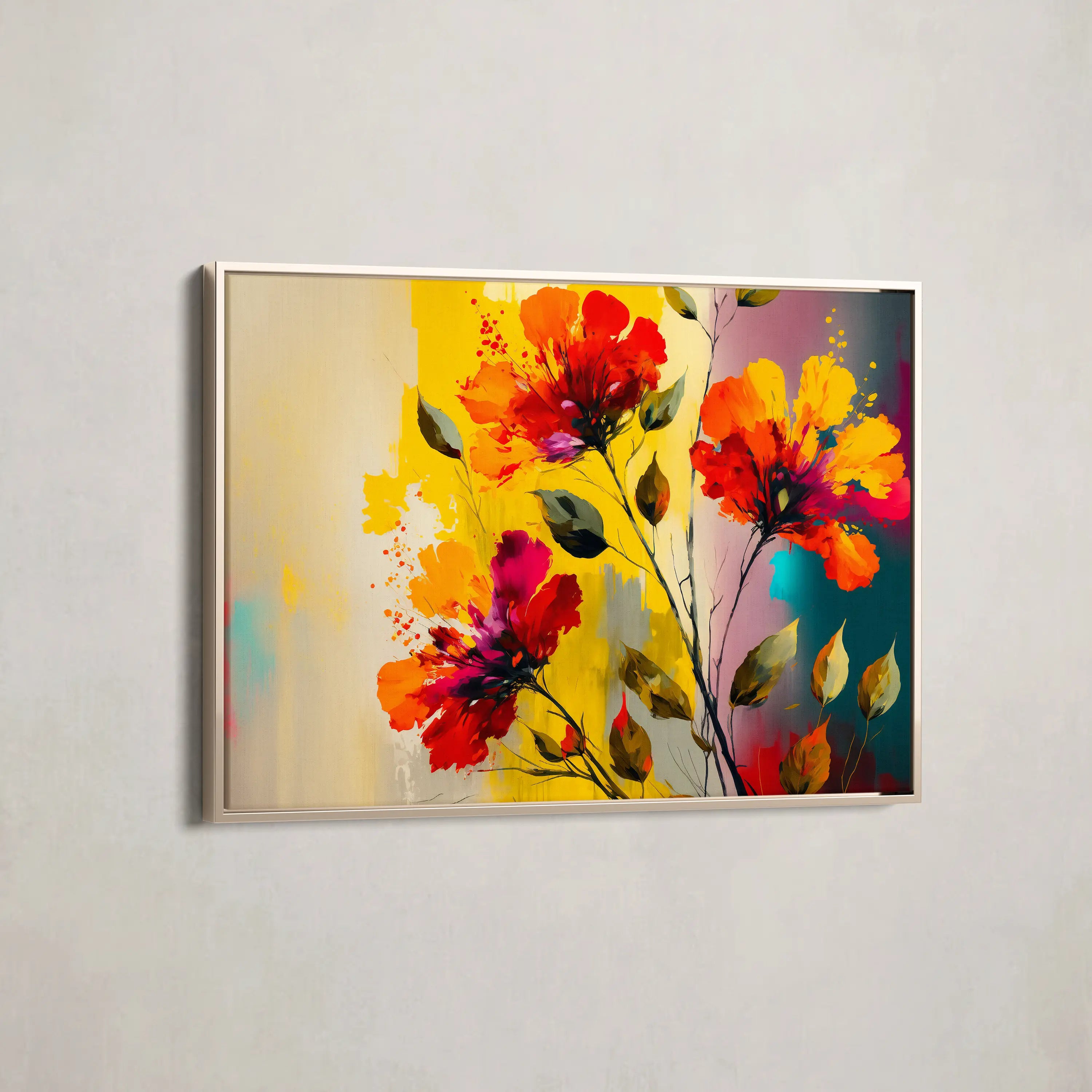 Floral Canvas Wall Art SAD693