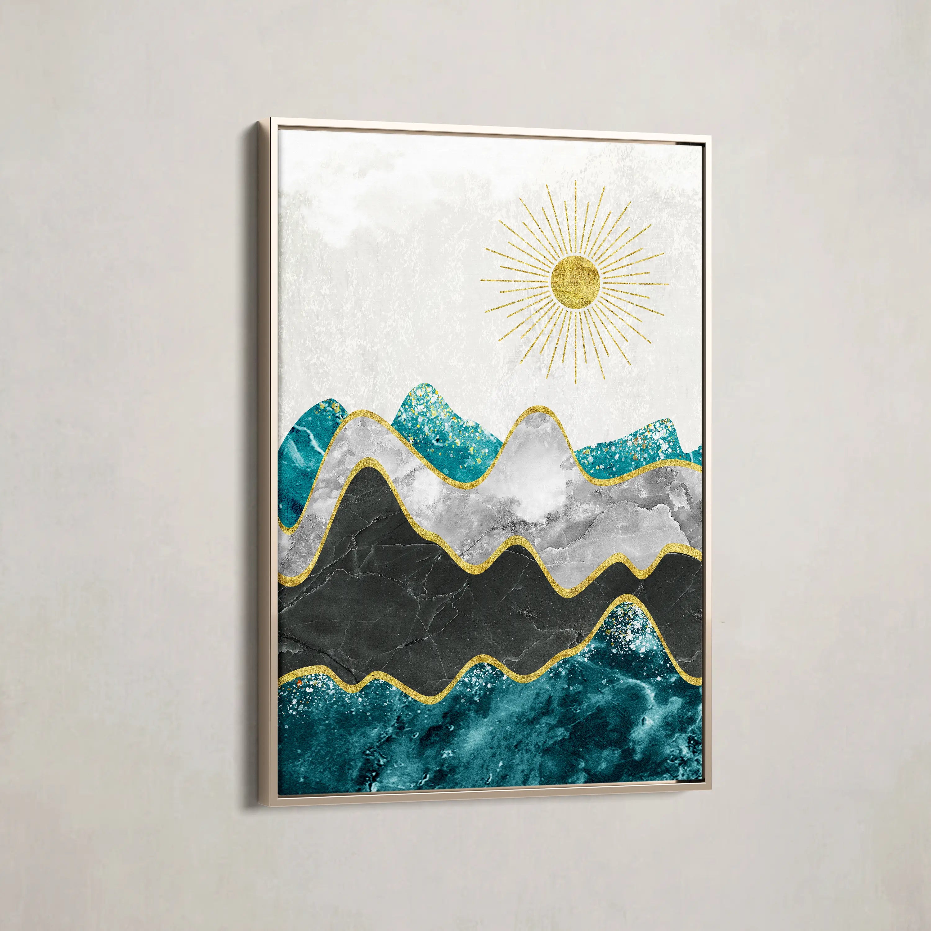 Abstract Canvas Wall Art SAD925