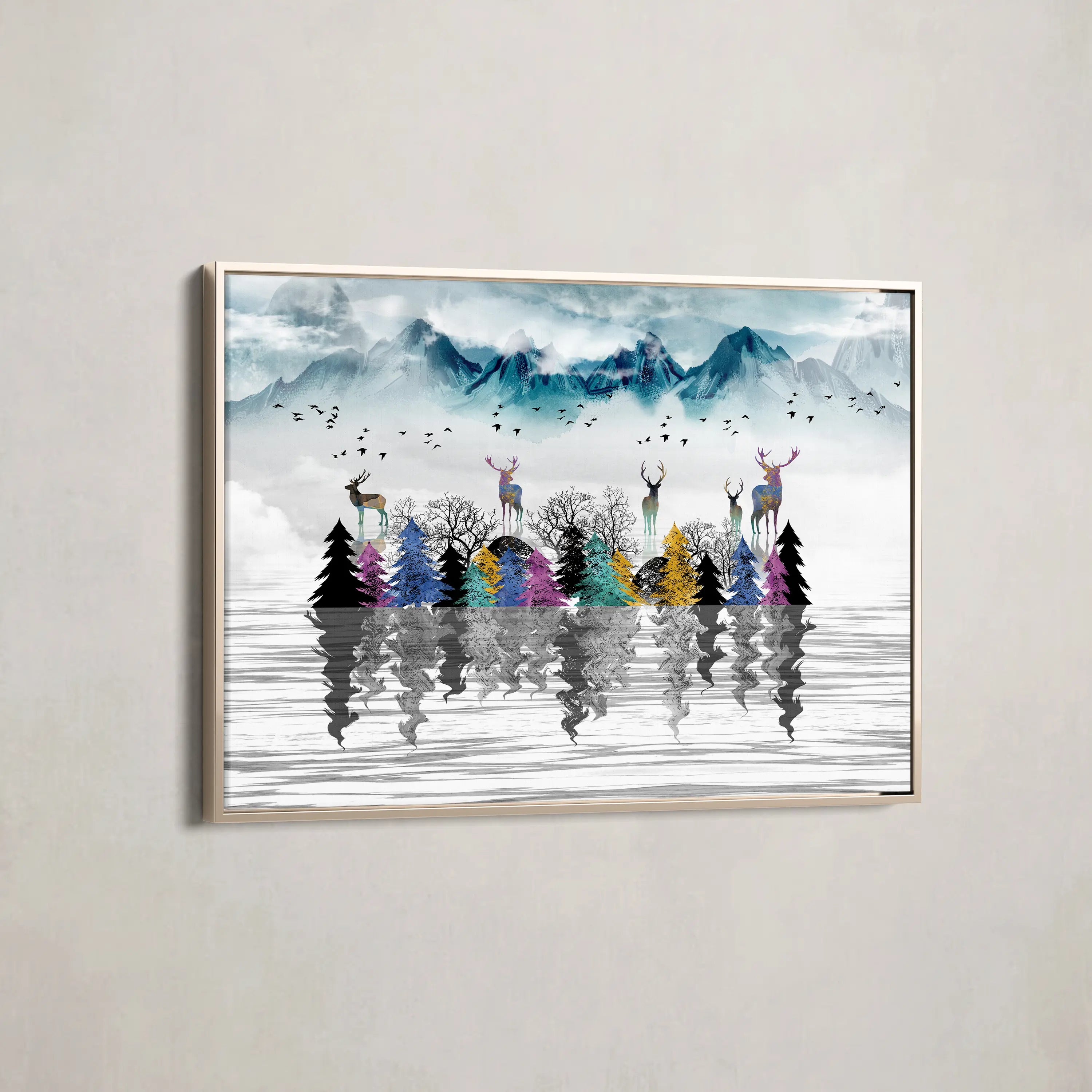 Abstract Canvas Wall Art SAD630