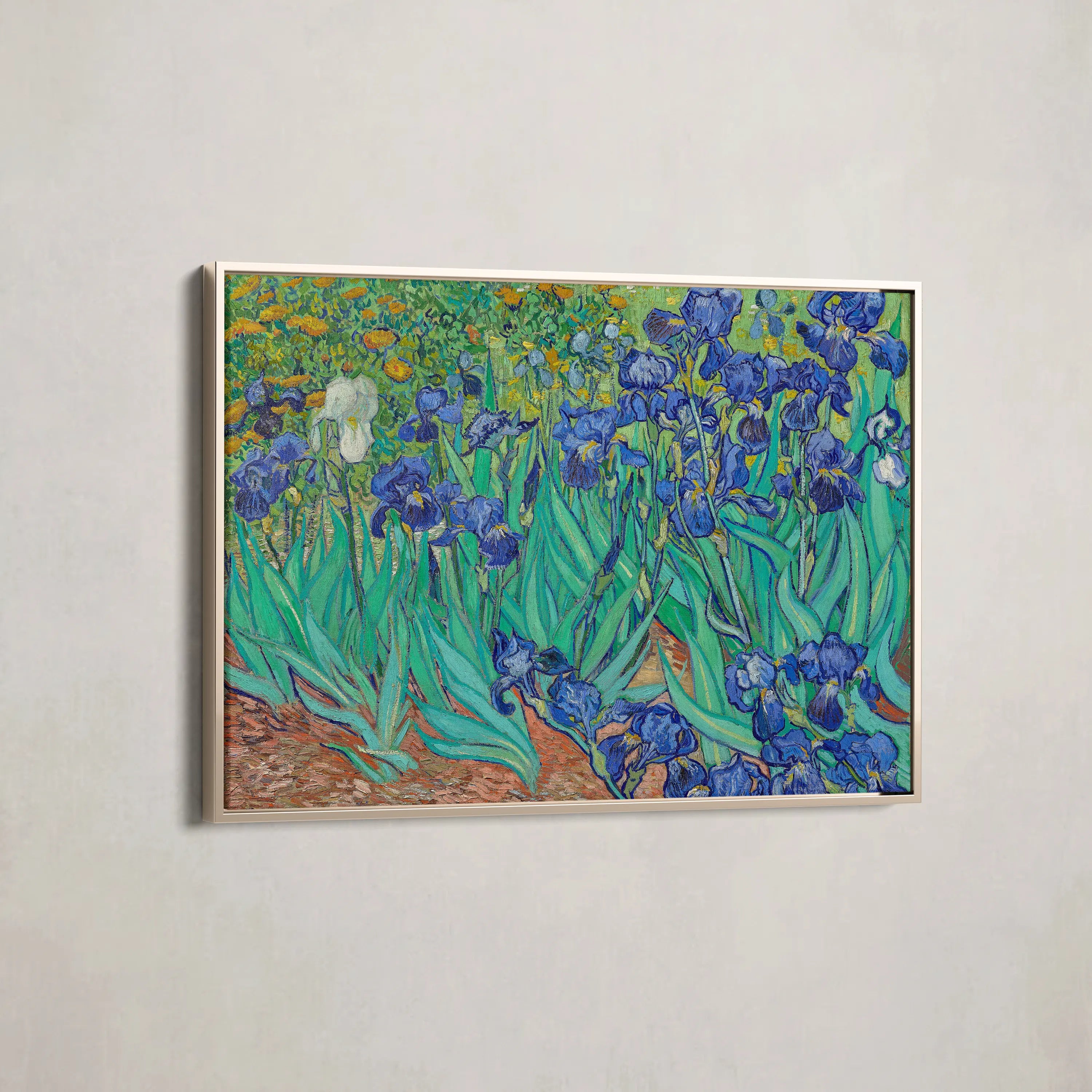 Irises (1889) by Vincent van Gogh