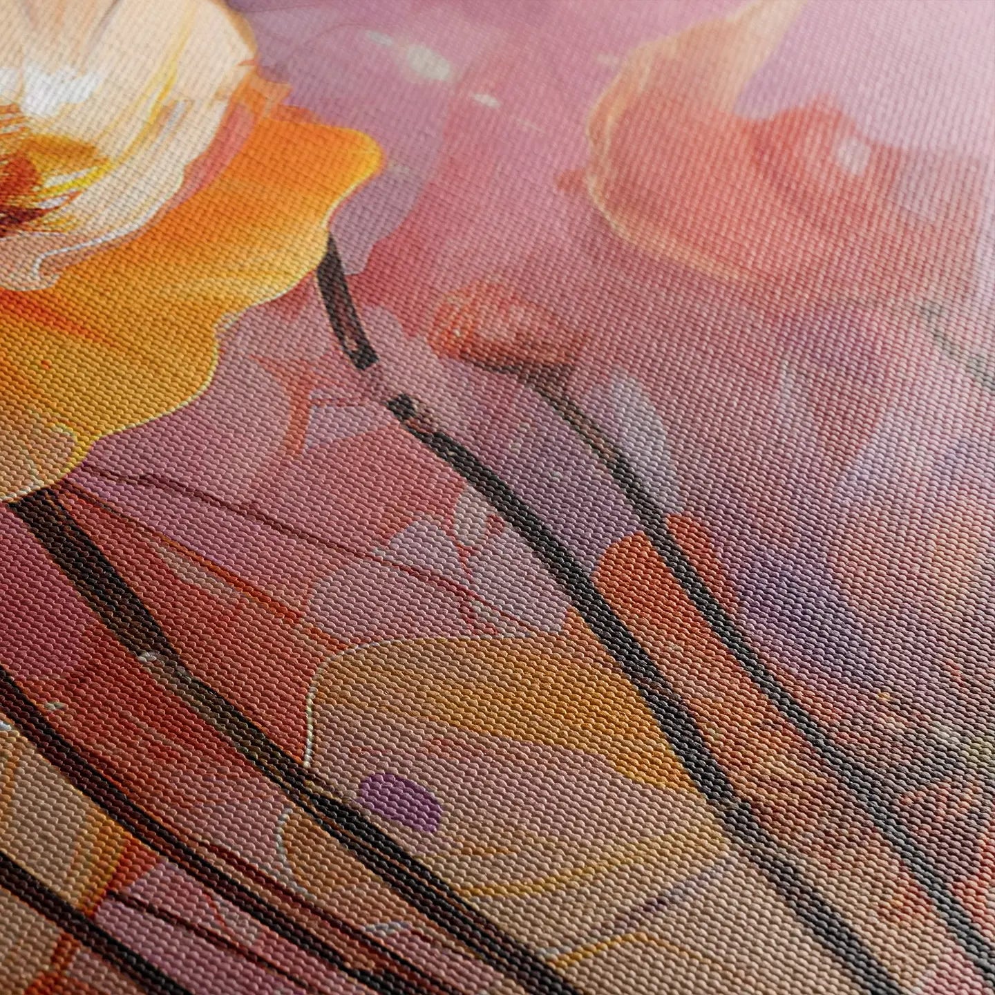 Floral Canvas Wall Art SAD920