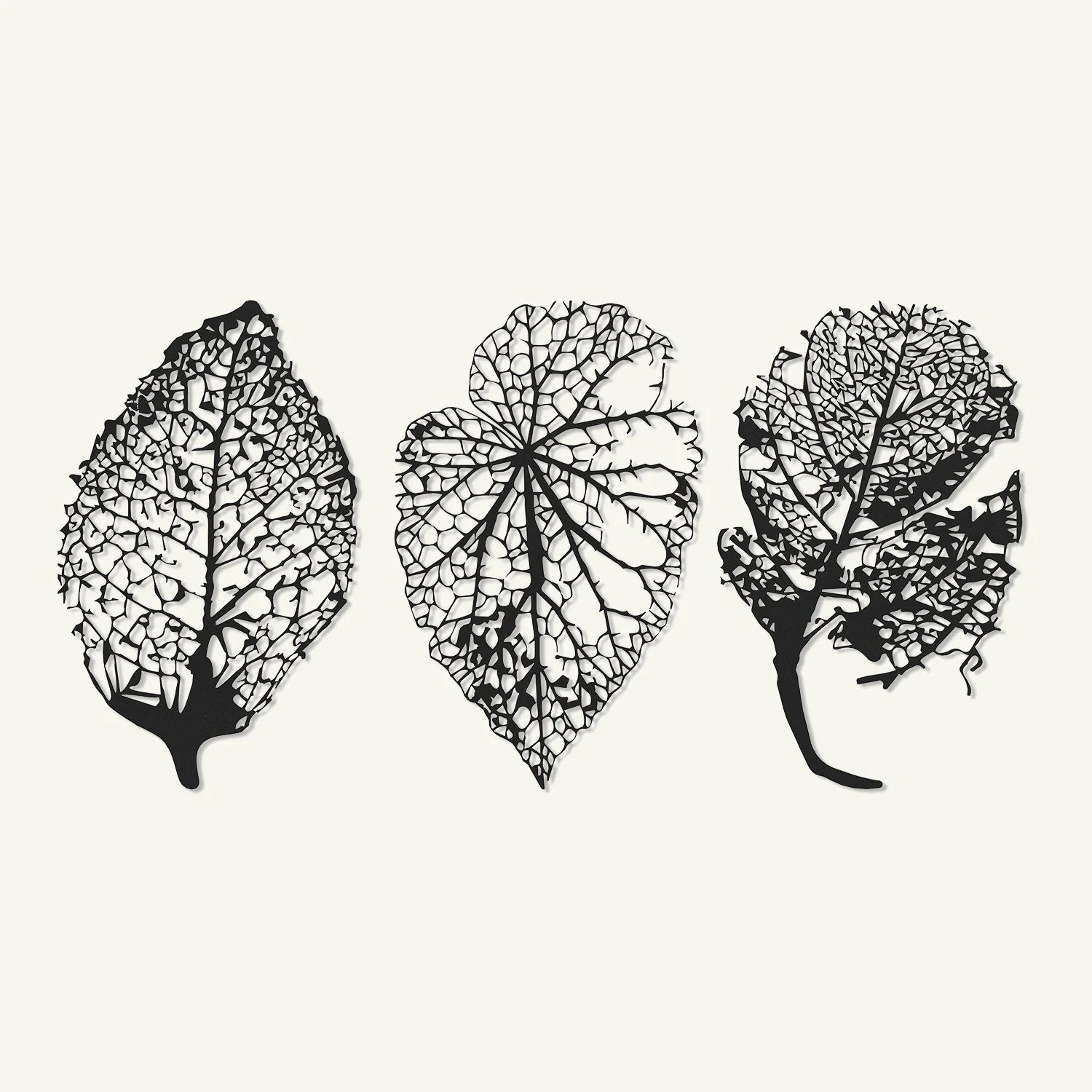 Set of Autumn 3 Metal Wall Art