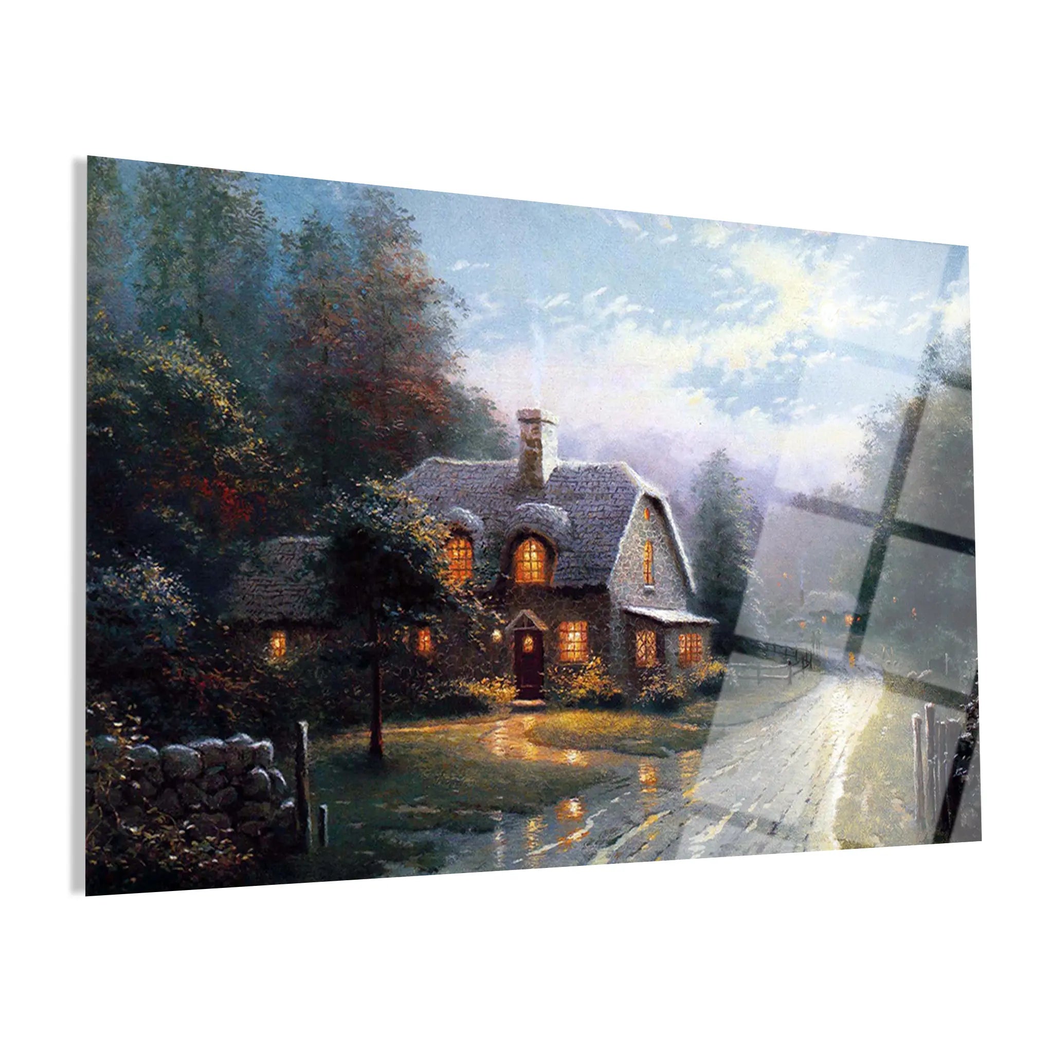 Landscape Glass Wall Art GAD081-L 90 x 60 cm