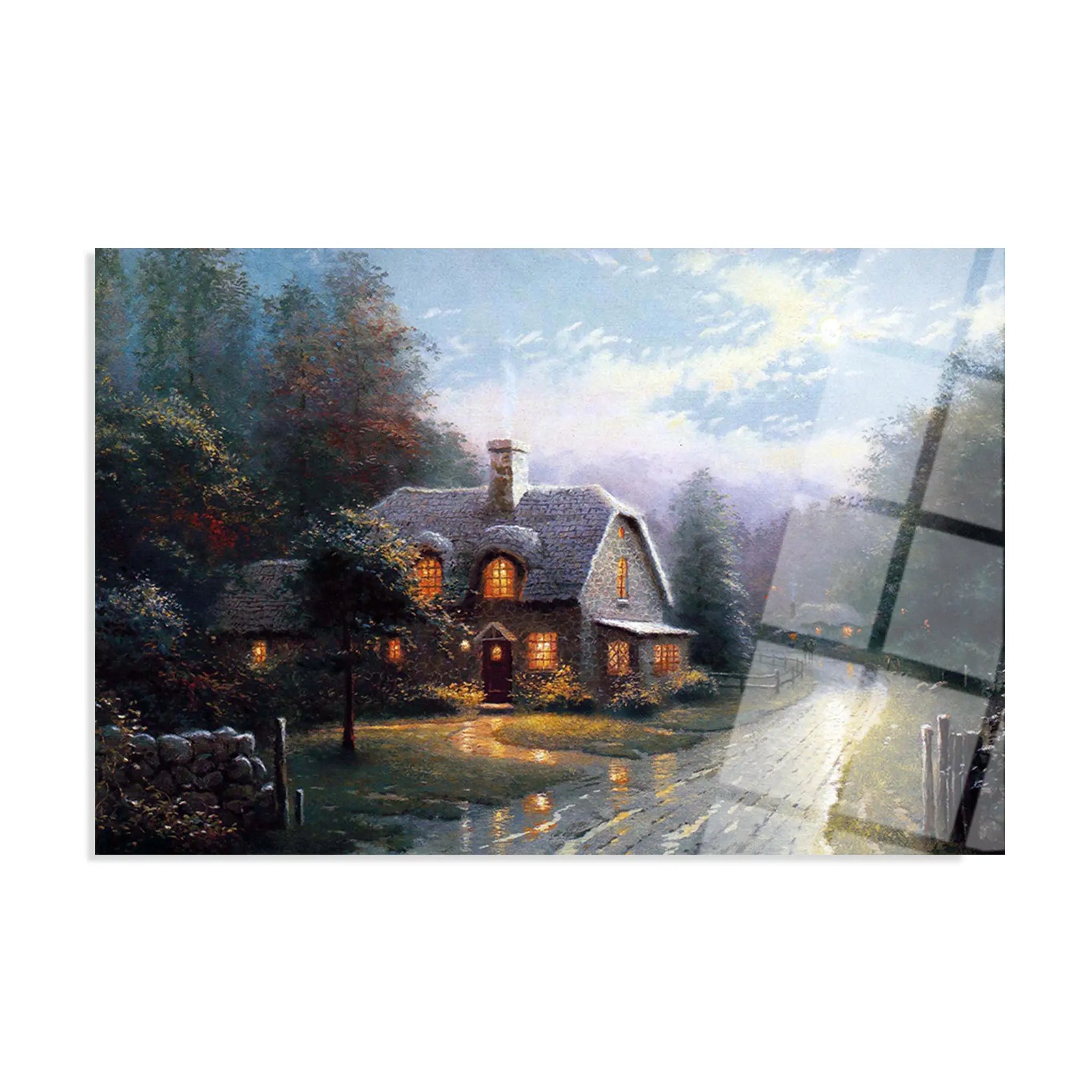 Landscape Glass Wall Art GAD081-L 90 x 60 cm