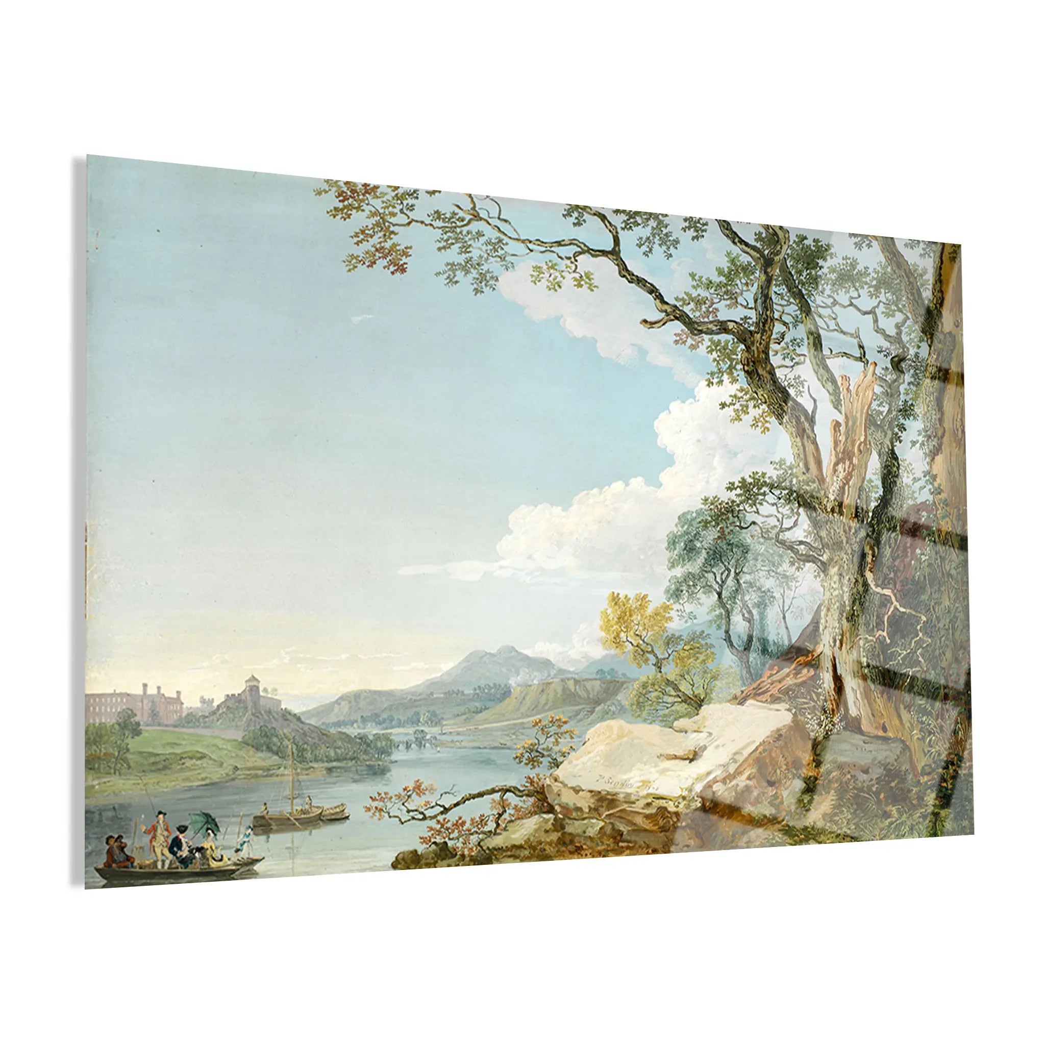 Landscape Glass Wall Art GAD092-L 90 x 60 cm