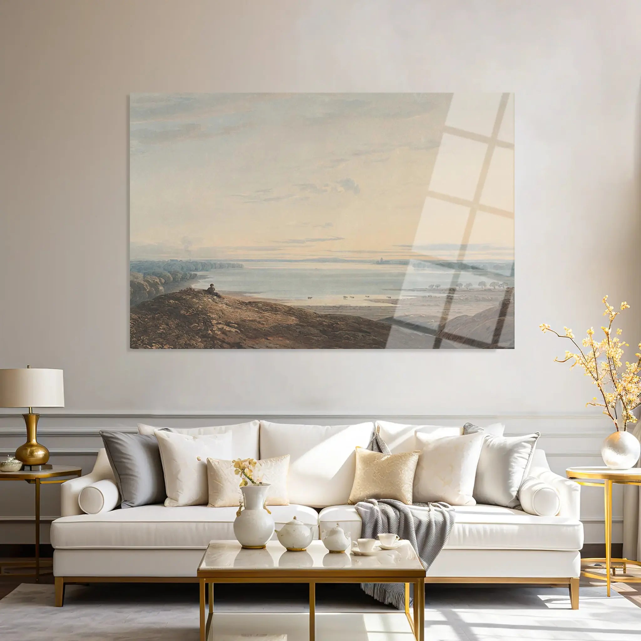Landscape Glass Wall Art GAD097-L 90 x 60 cm