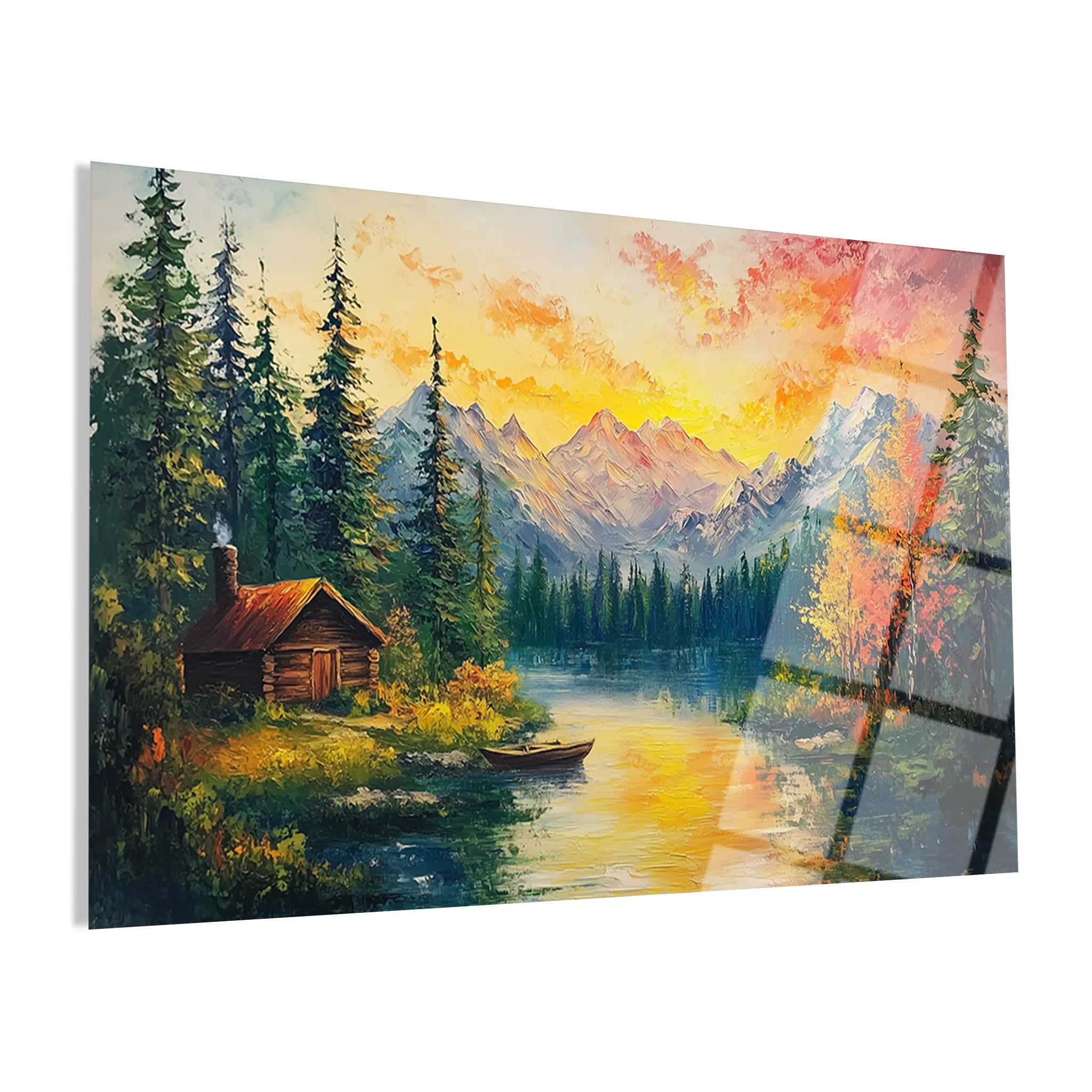 Landscape Glass Wall Art GAD201-L 90 x 60 cm