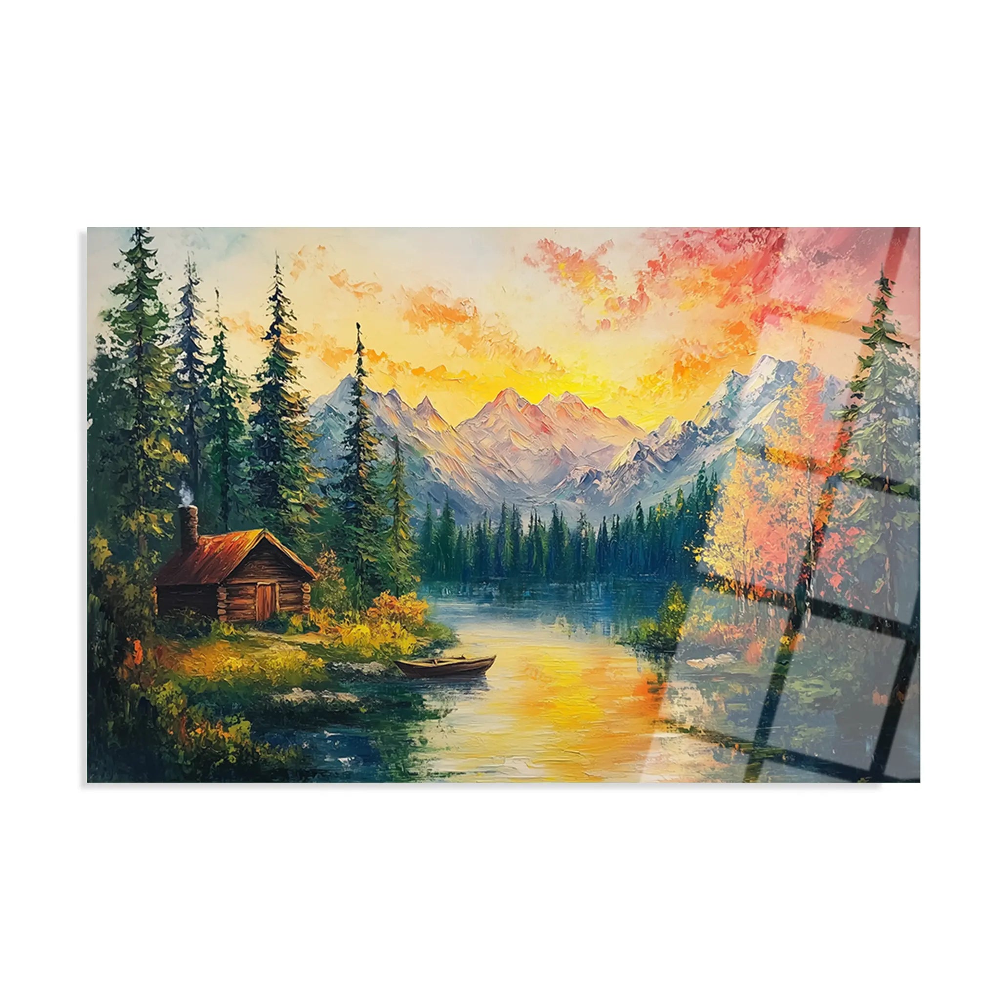 Landscape Glass Wall Art GAD201-L 90 x 60 cm
