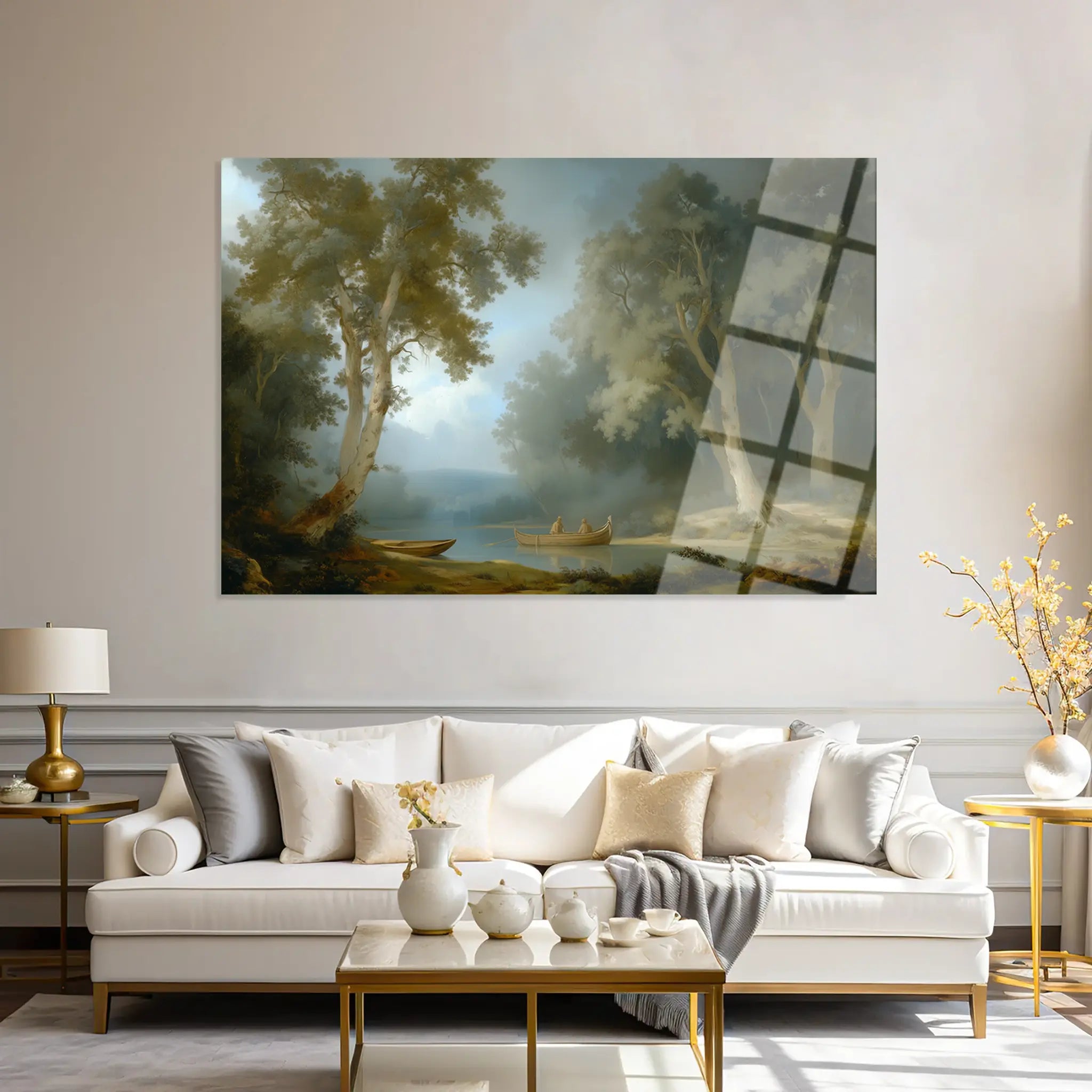 Landscape Glass Wall Art GAD225-L 90 x 60 cm