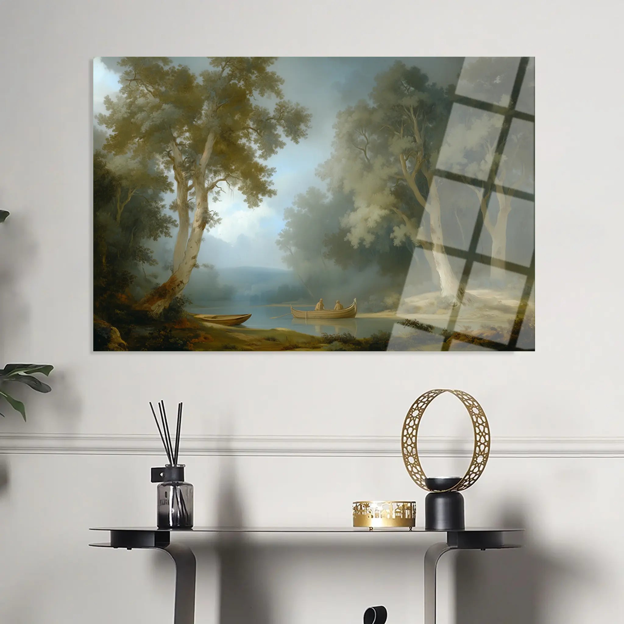 Landscape Glass Wall Art GAD225-L 90 x 60 cm