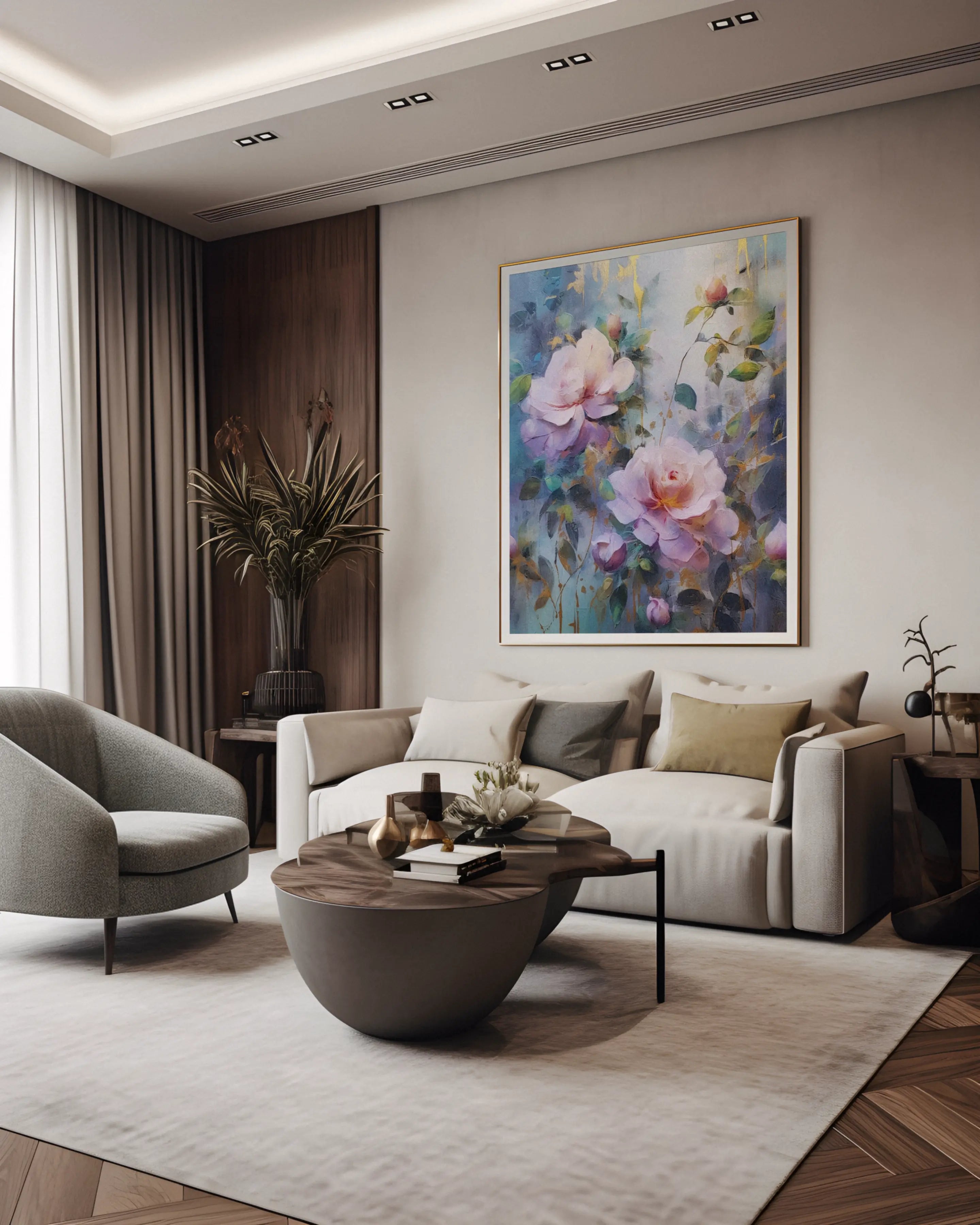 Floral Canvas Wall Art SAD914